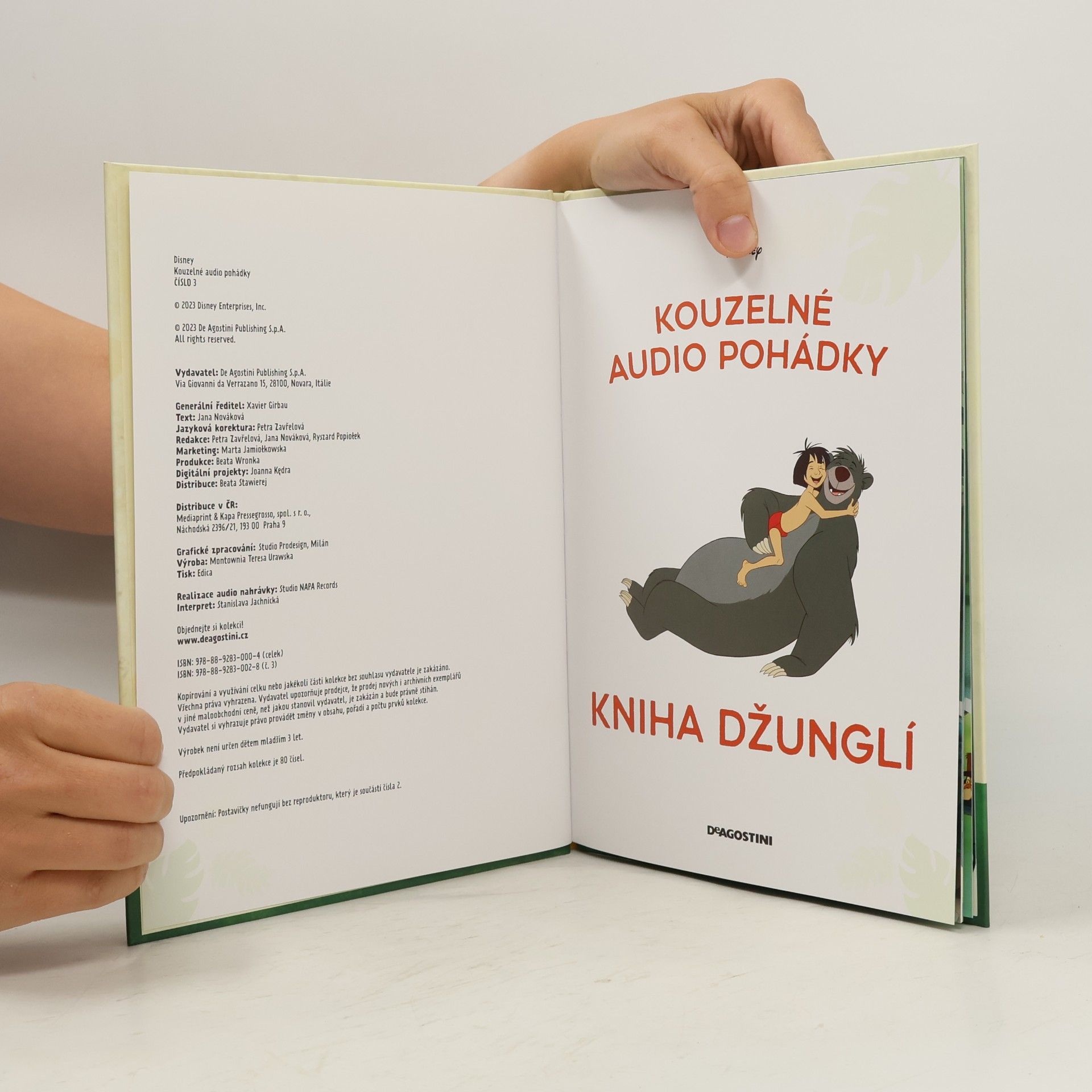 Autorenkollektiv Kouzelné audio pohádky 3. Kniha džunglí