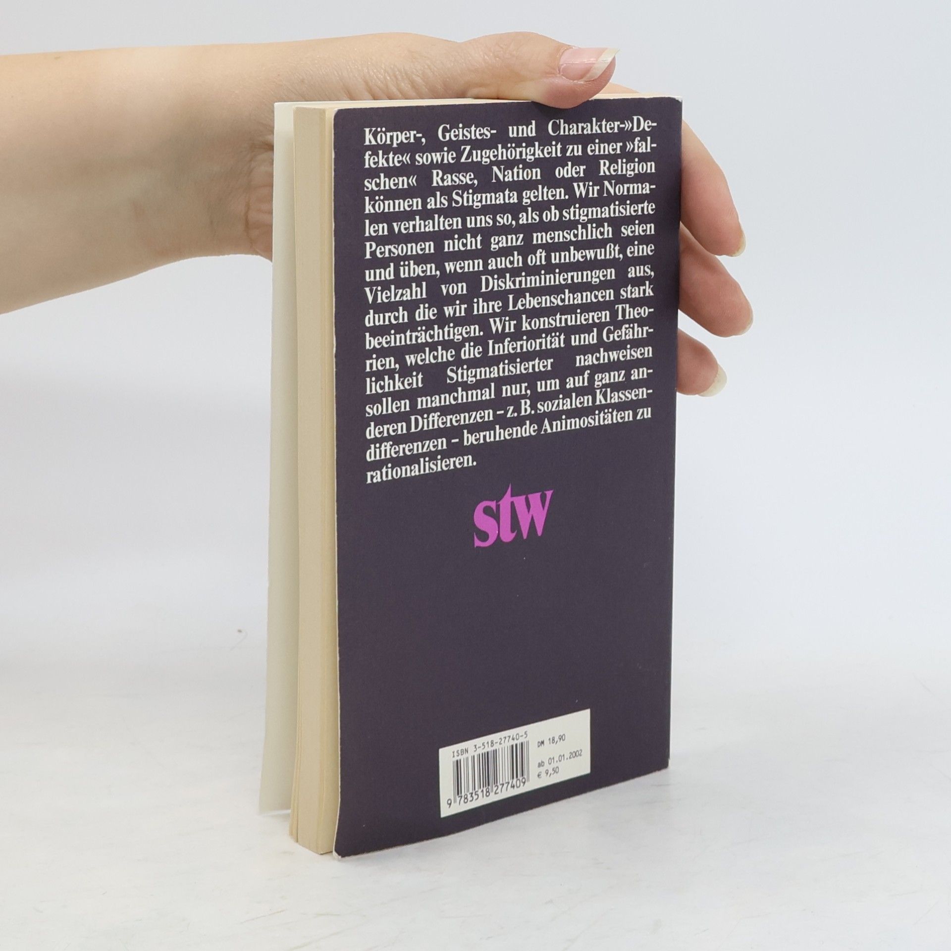 Erving Goffman Stigma