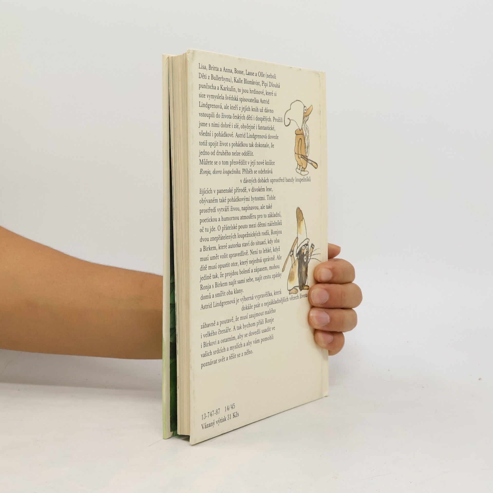 Astrid Lindgren Ronja, dcera loupežníka