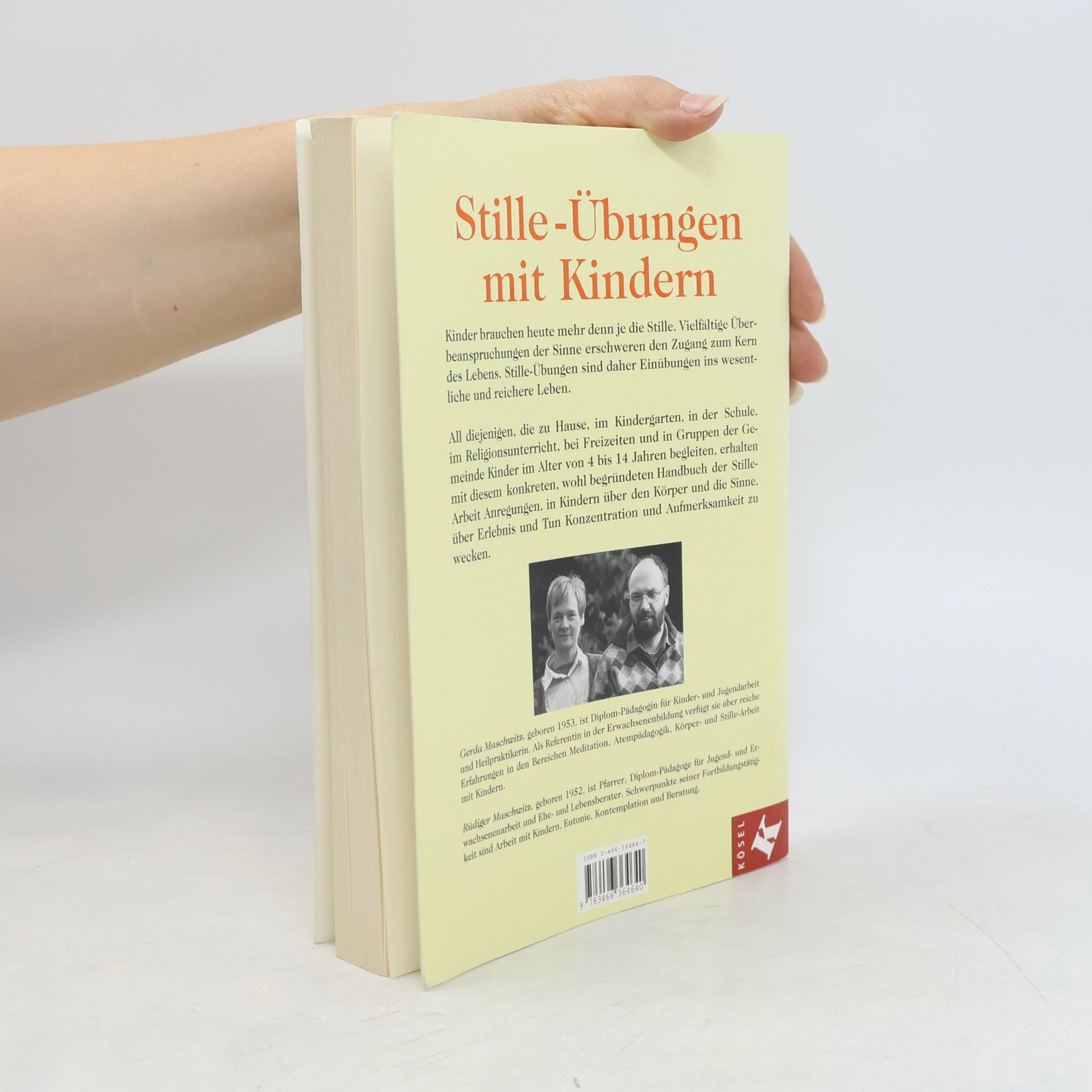 Gerda Maschwitz Stille-Übungen mit Kindern