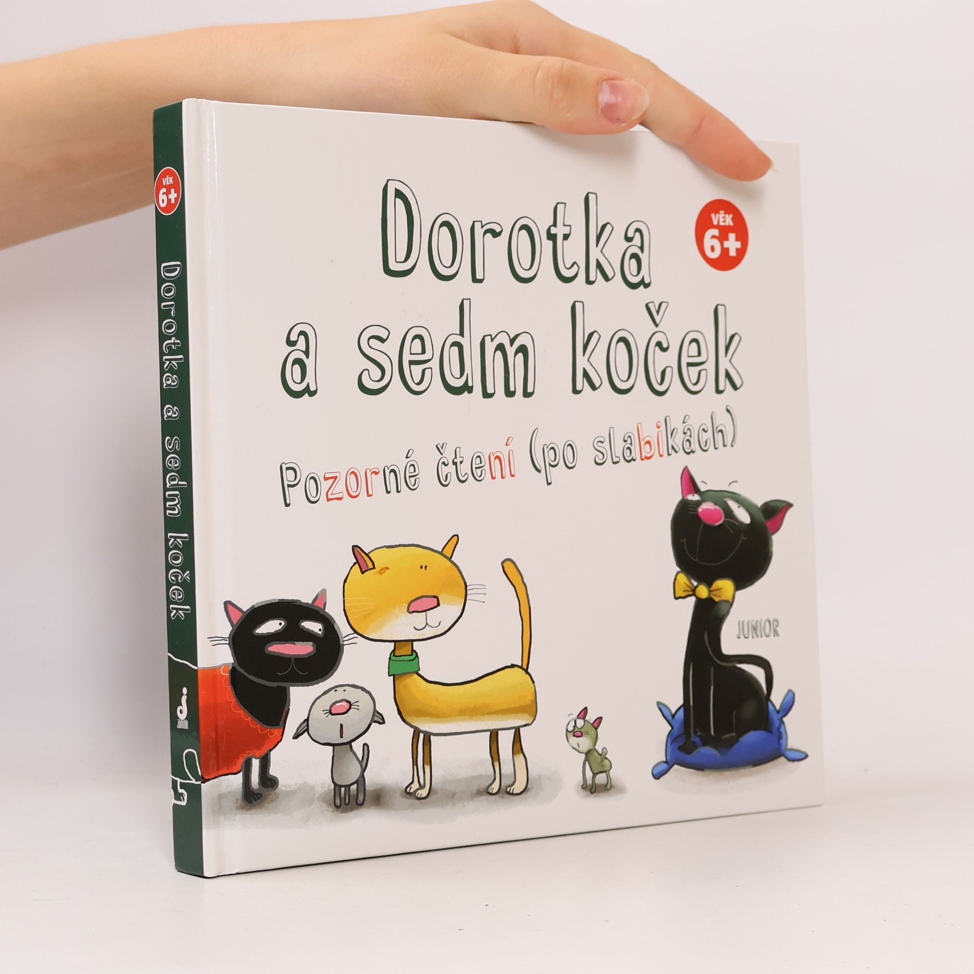 Zenon Wiewiurka Dorotka a sedm koček : pozorné čtení (po slabikách)