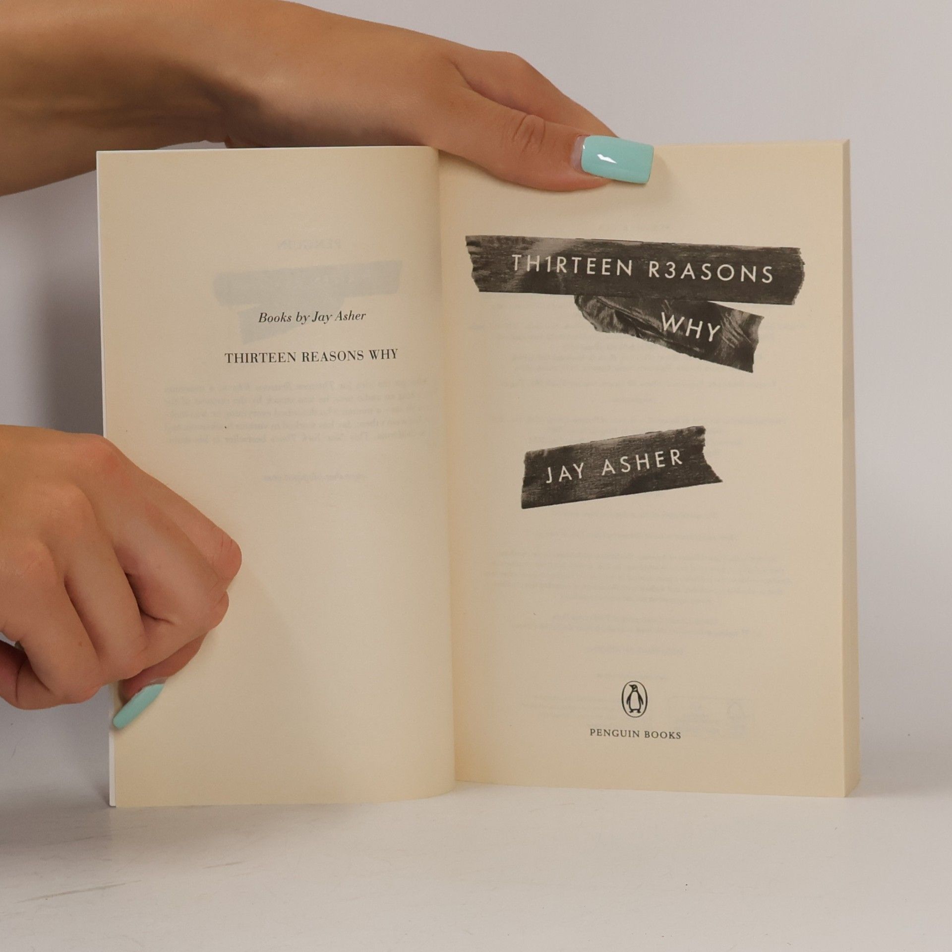 Jay Asher Thirteen Reasons Why
