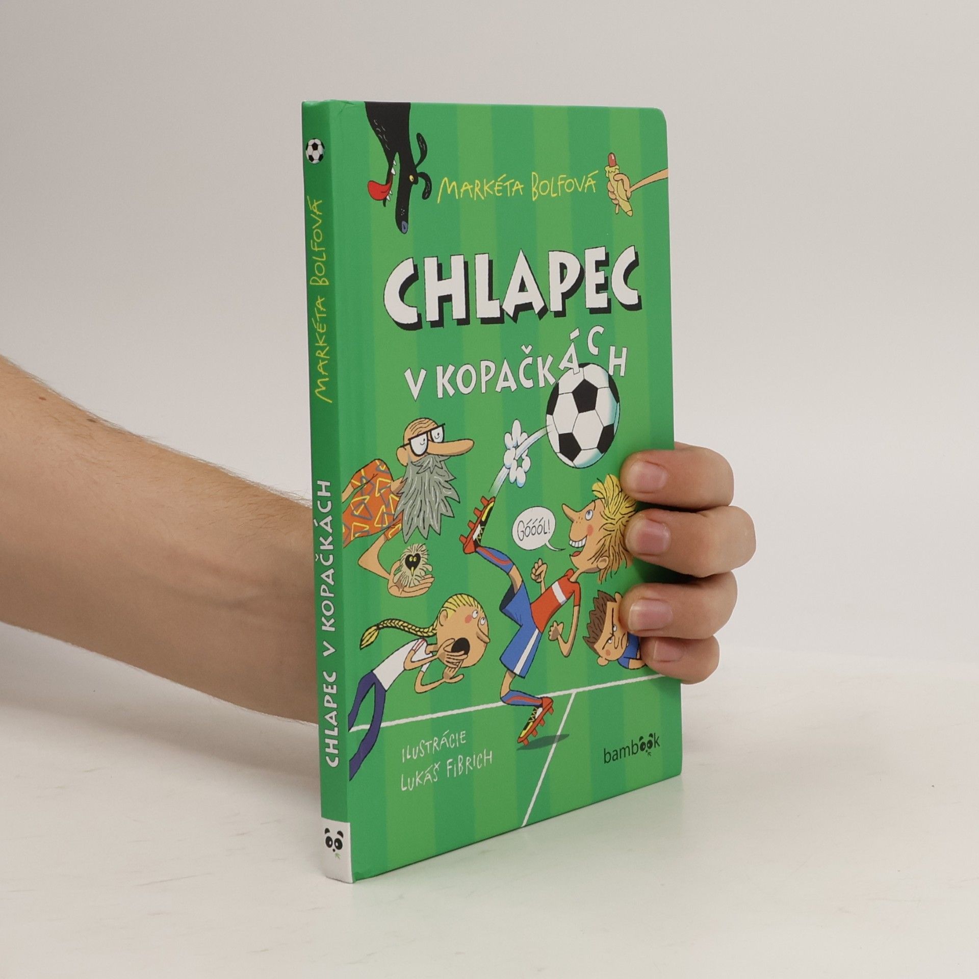 Markéta Bolfová Chlapec v kopačkách
