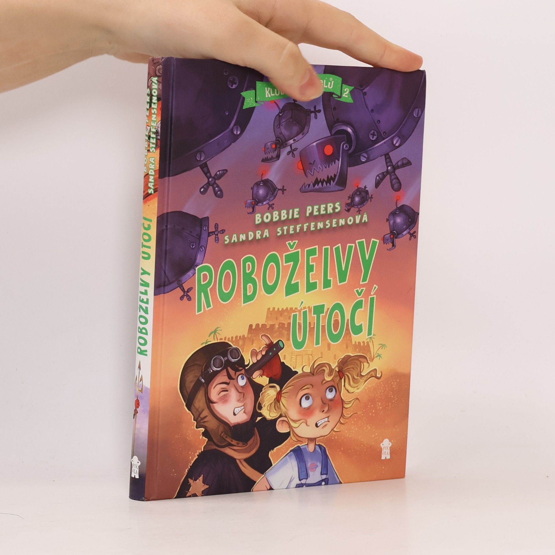 Klub objevitelů. 2., Roboželvy útočí