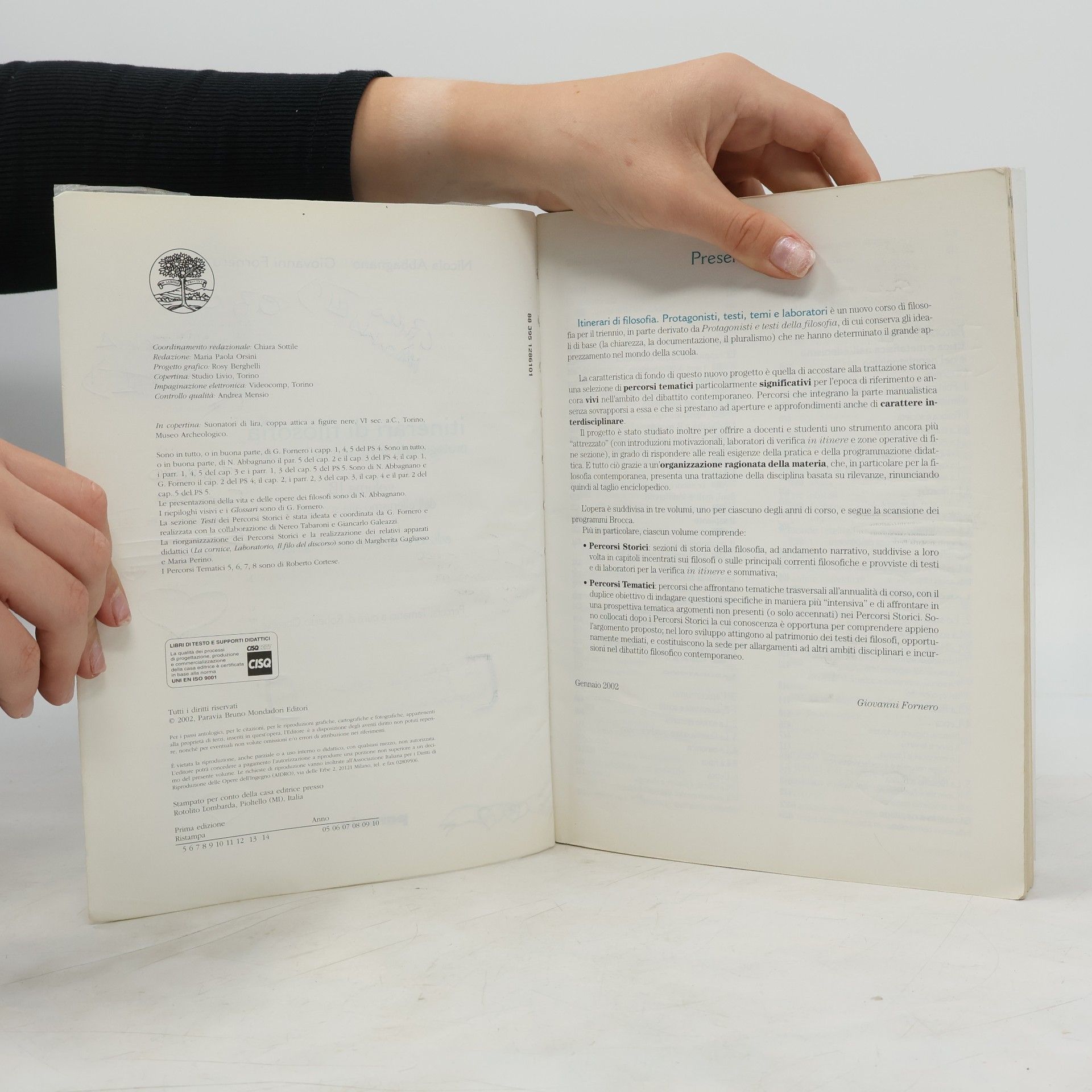 Autorenkollektiv Itinerari di filosofia 1A
