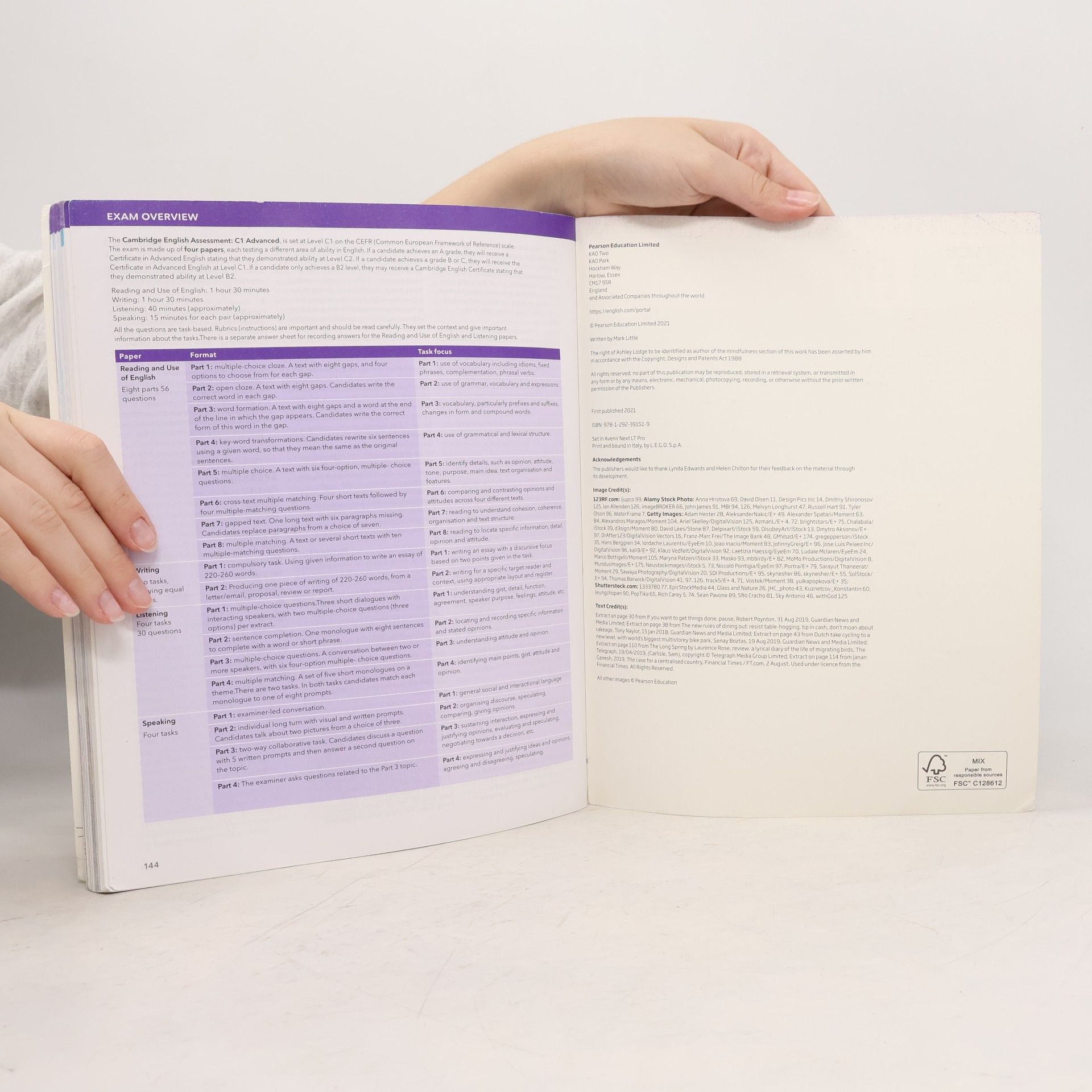 Mark Little Formula C1 Advanced Exam Trainer Without Key