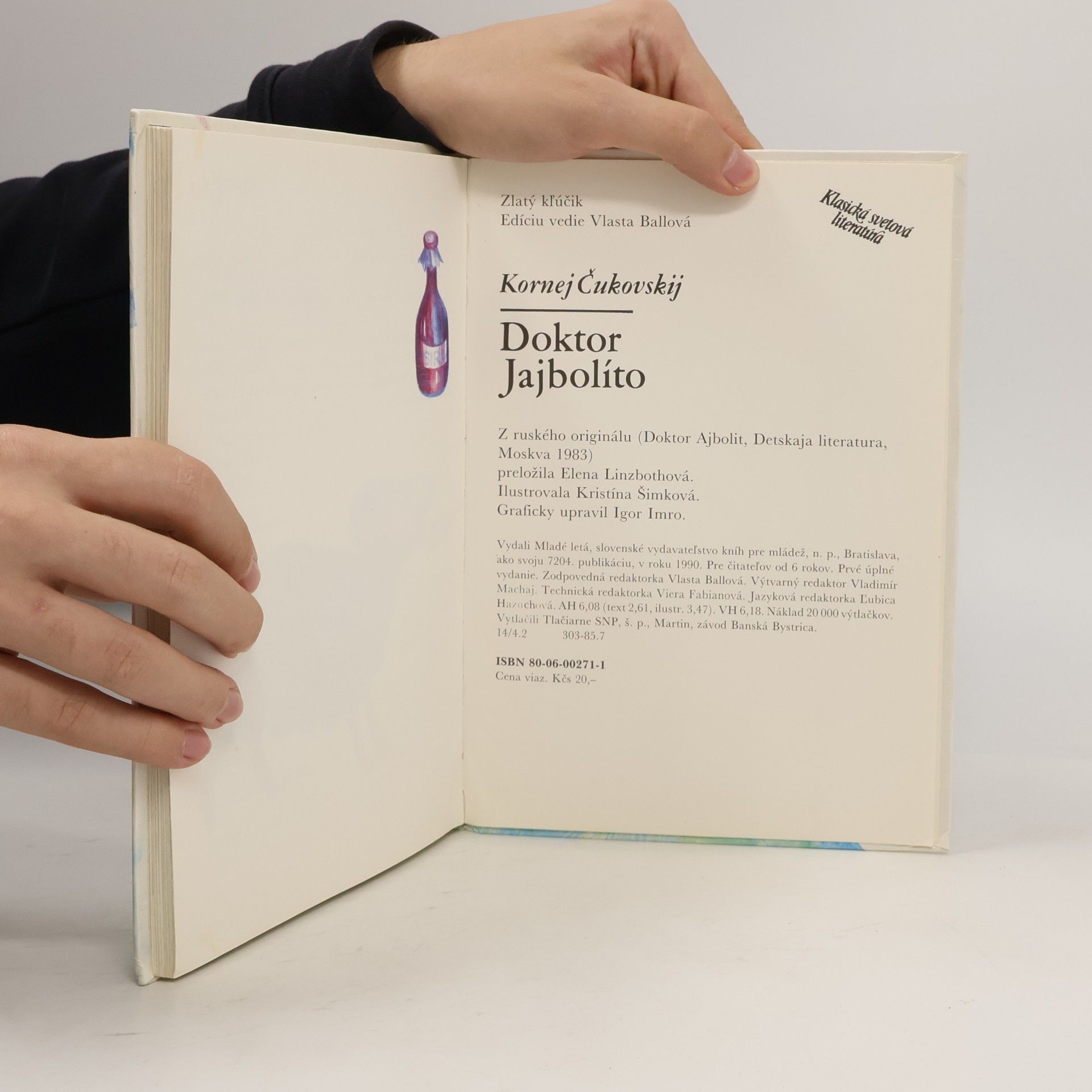 Kornej Ivanovič Čukovskij Doktor Jajbolíto