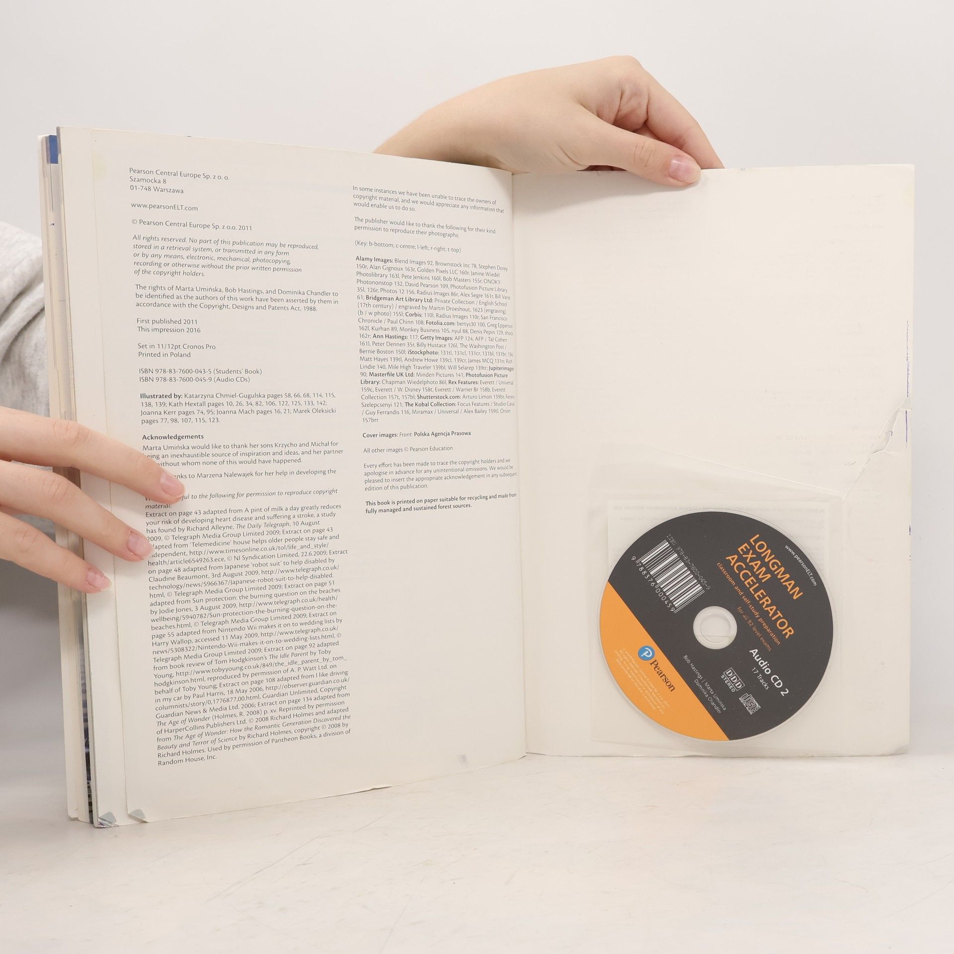 Bob Hastings Longman exam accelerator: classroom and self-study preparation for all B2 level exams