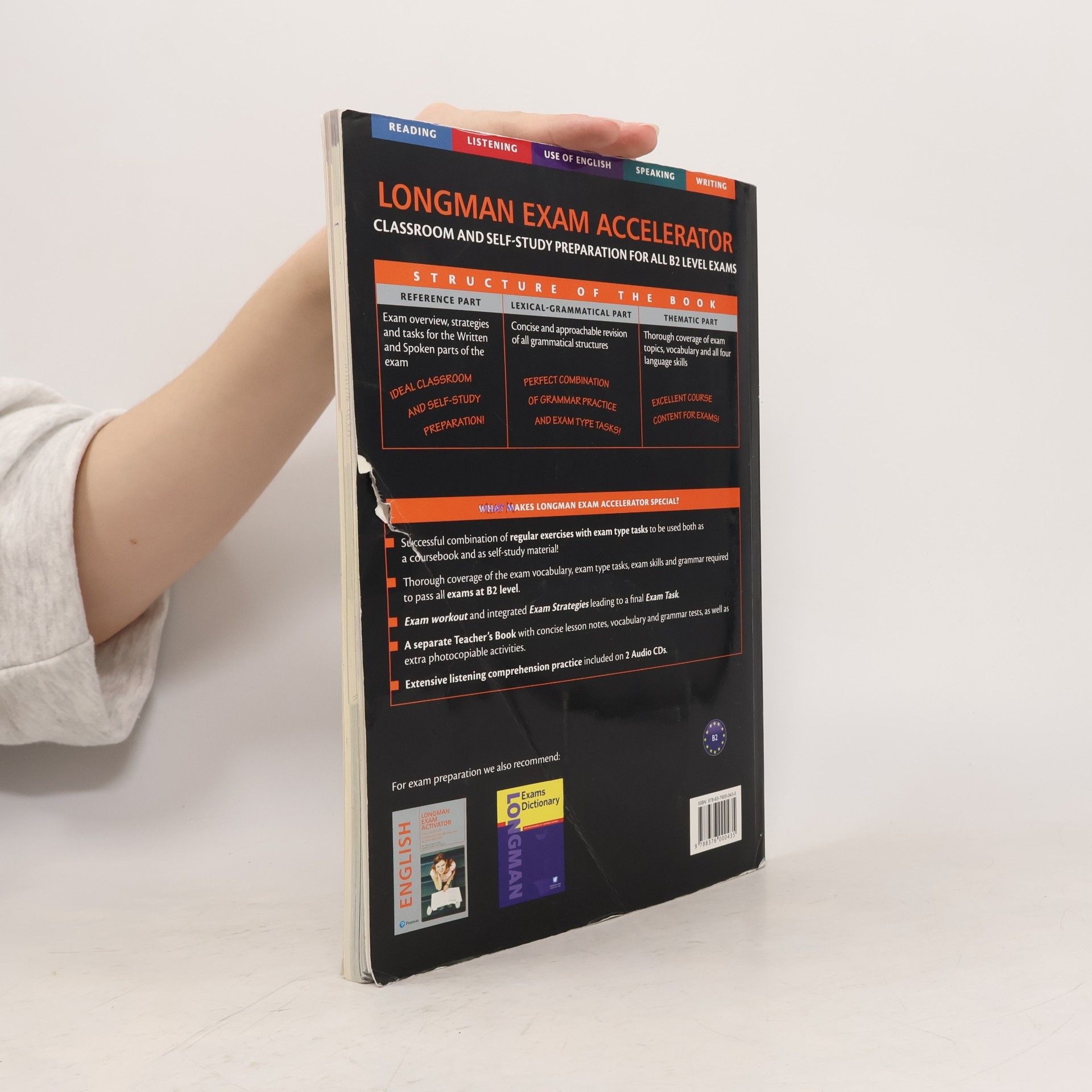 Bob Hastings Longman exam accelerator: classroom and self-study preparation for all B2 level exams