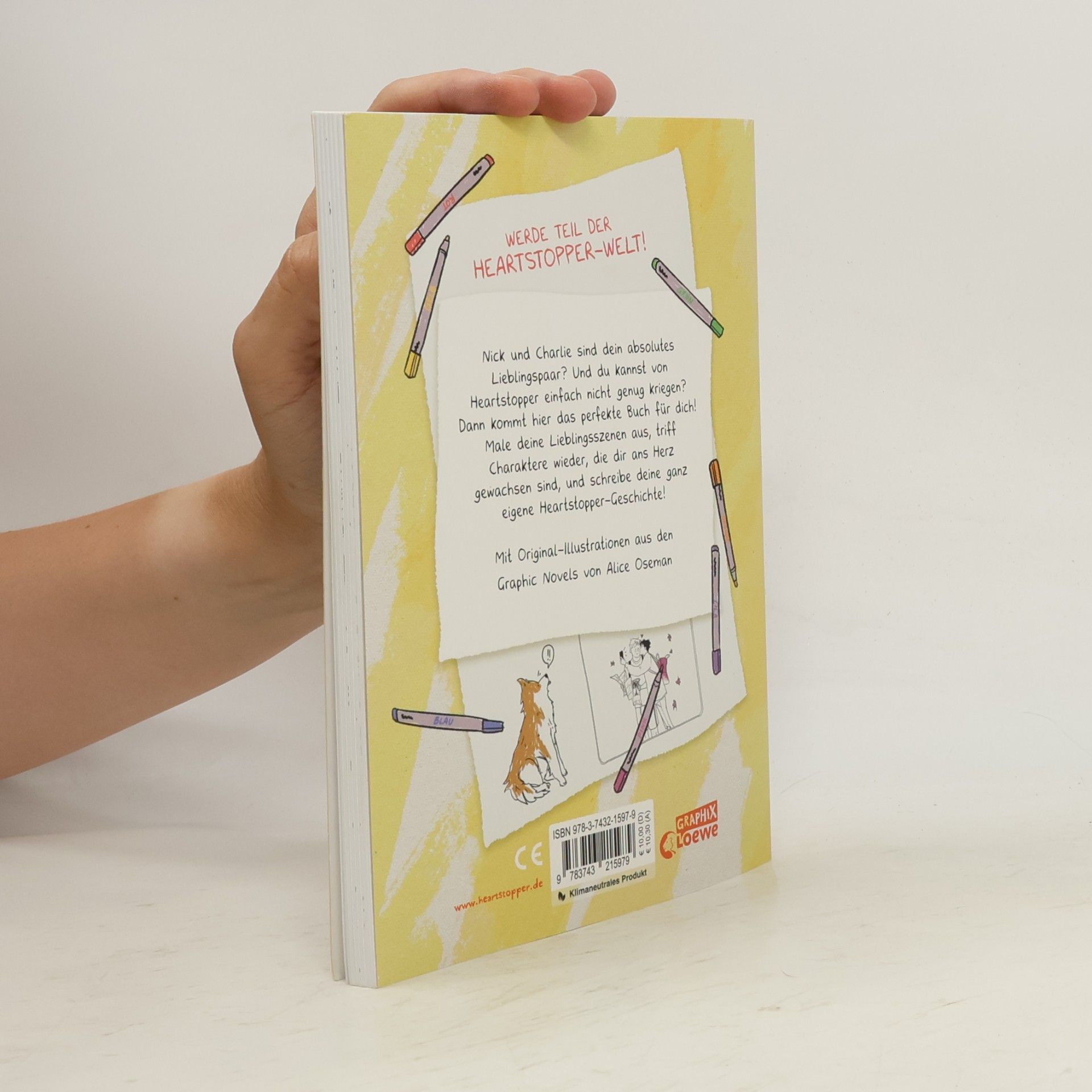 Alice Oseman Heartstopper - Das offizielle Malbuch