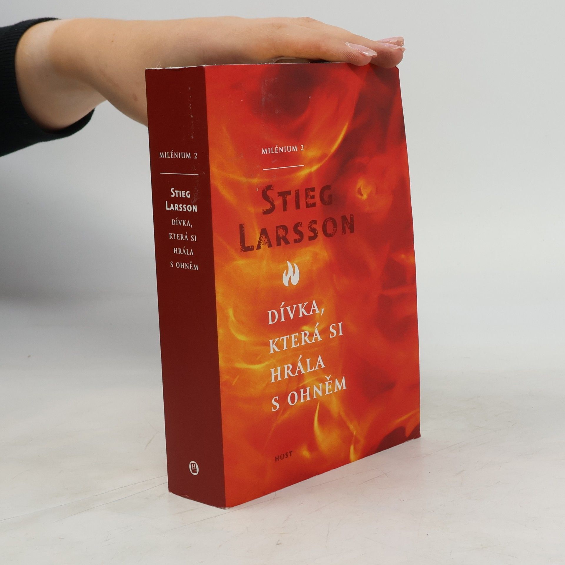 Stieg Larsson Dívka, která si hrála s ohněm