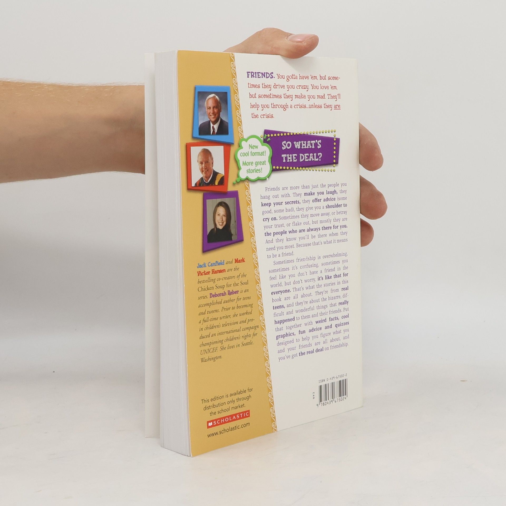 Jack Canfield Chicken Soup For The Teenage Soul's The Real Deal
