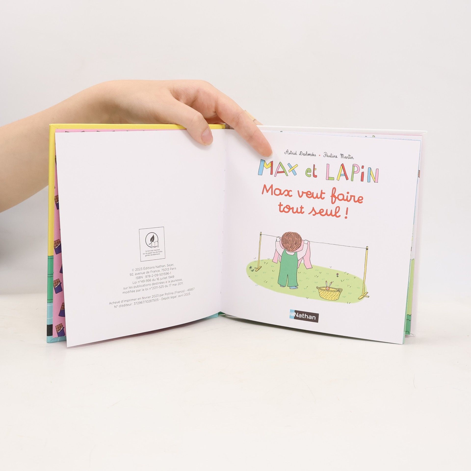 Astrid Desbordes Max et Lapin - 13: Max veut faire tout seul !