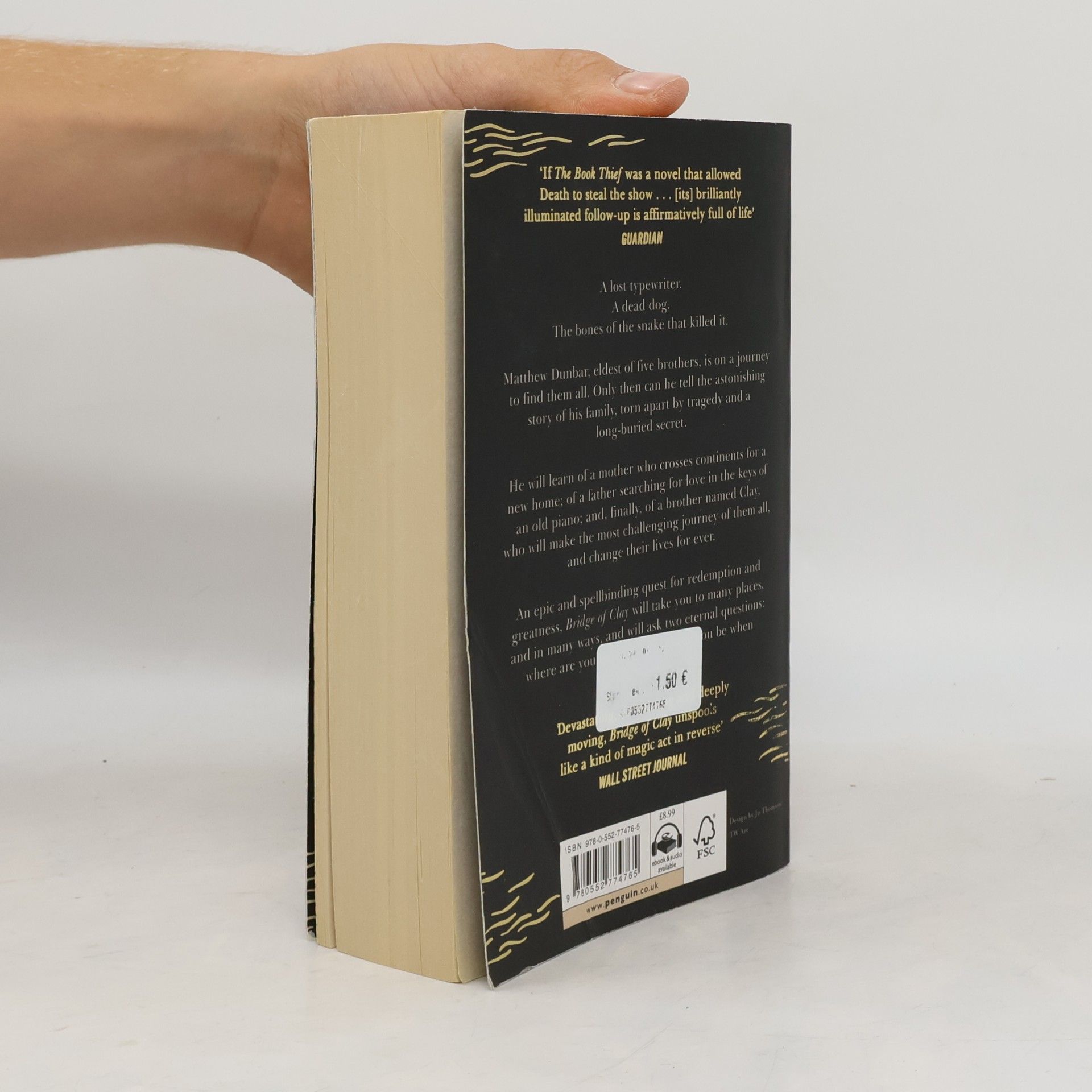 Markus Zusak Bridge of Clay
