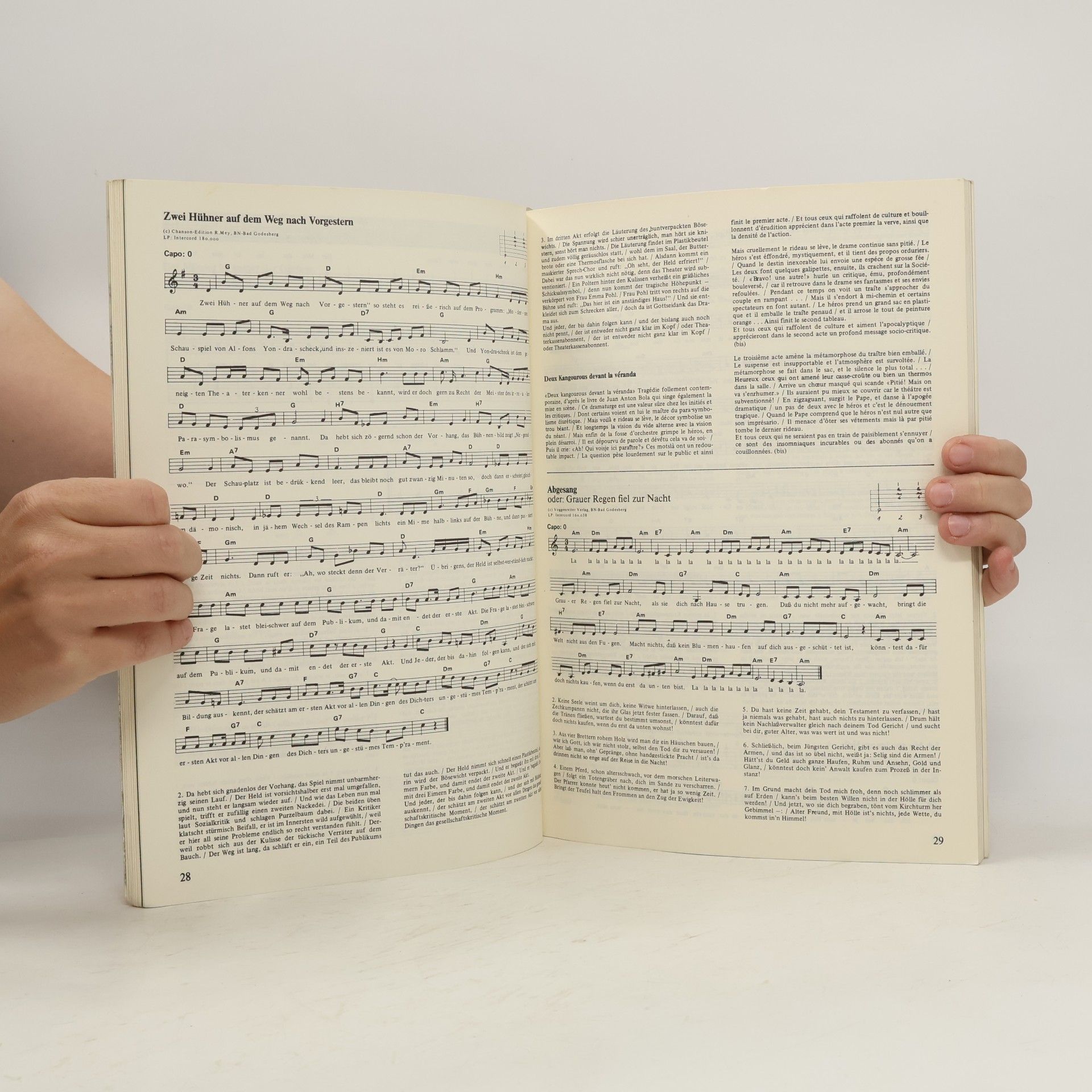 Reinhard Mey Alle Lieder von Anfang an bis heute