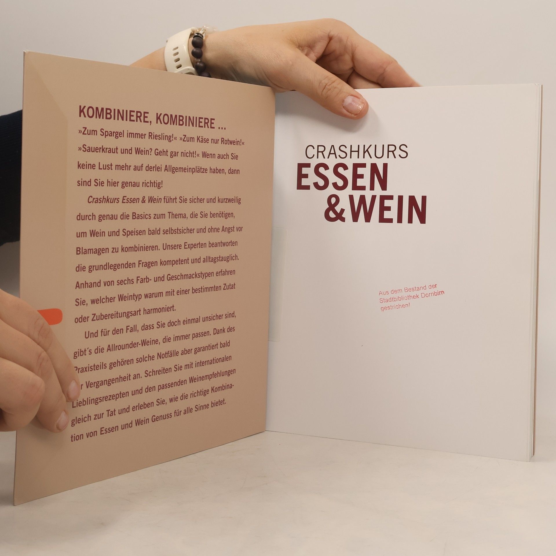 Gerd Rindchen Crashkurs Essen und Wein