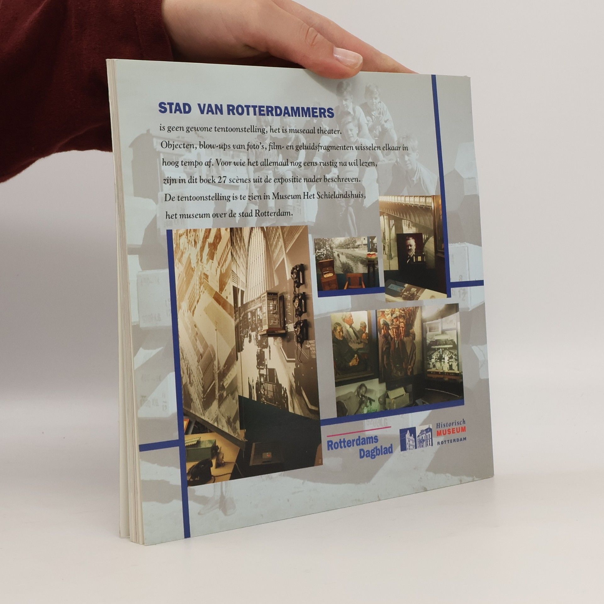 Paul van der Laar Stad van Rotterdammers, scènes uit een expositie