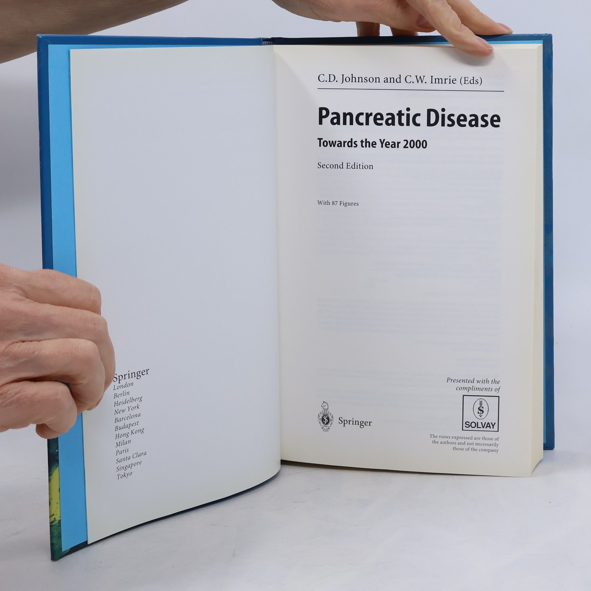 Colin David Johnson Pancreatic Disease