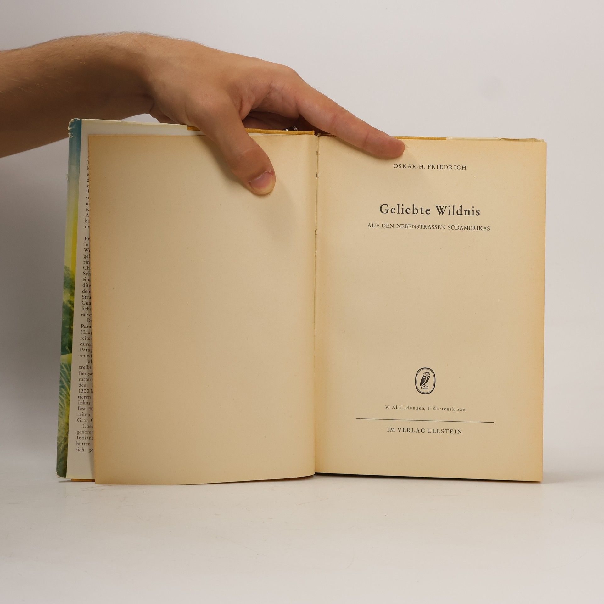 Oskar H. Friedrich Geliebte Wildnis