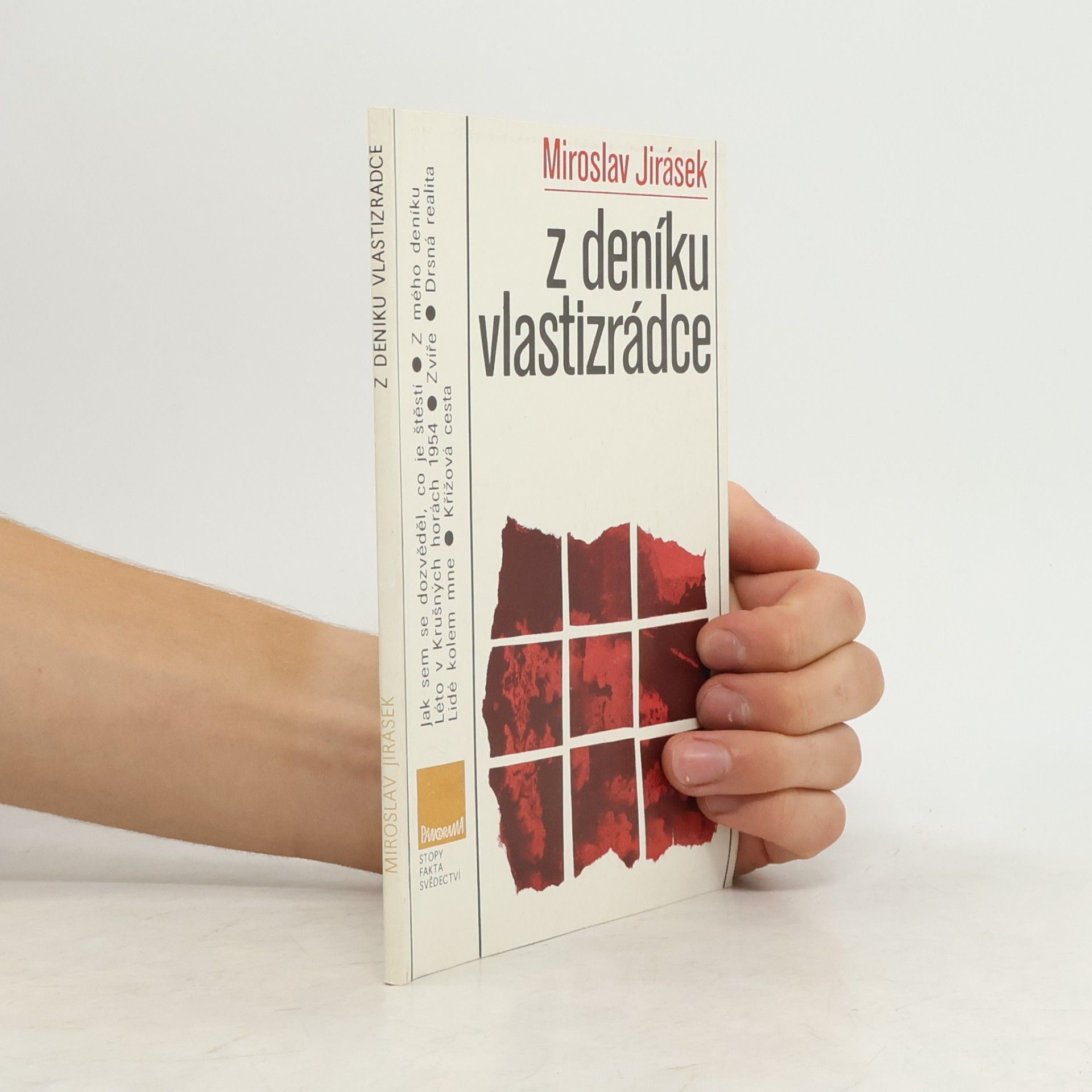 Miroslav Jirásek Z deníku vlastizrádce