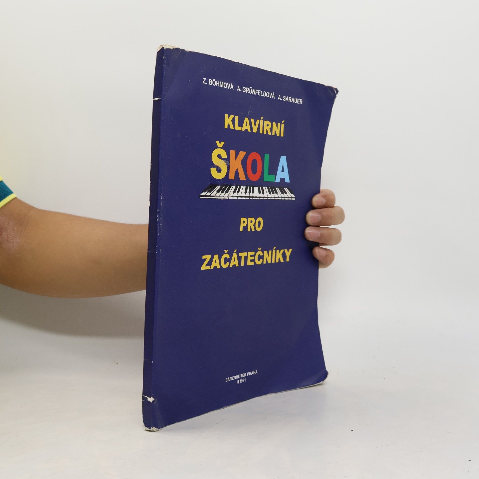 Alois Sarauer Klavírní škola pro začátečníky