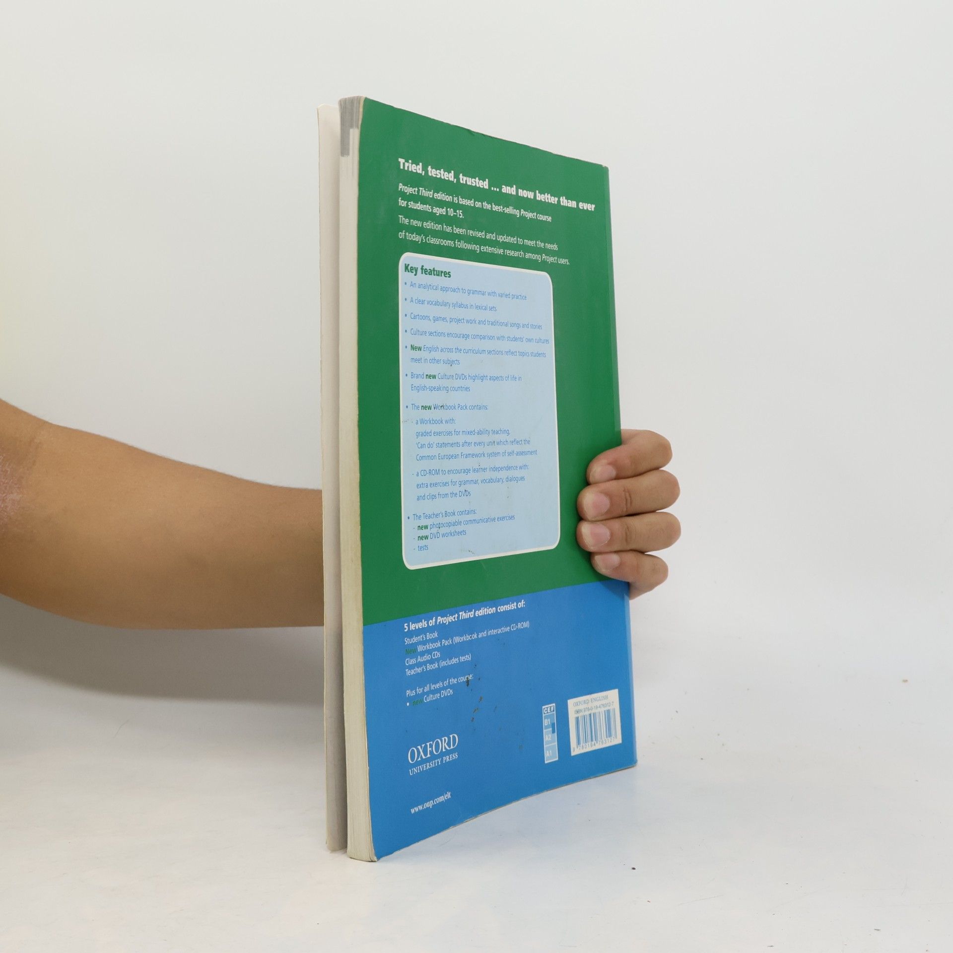 Tom Hutchinson Project 3: Teacher´s Book
