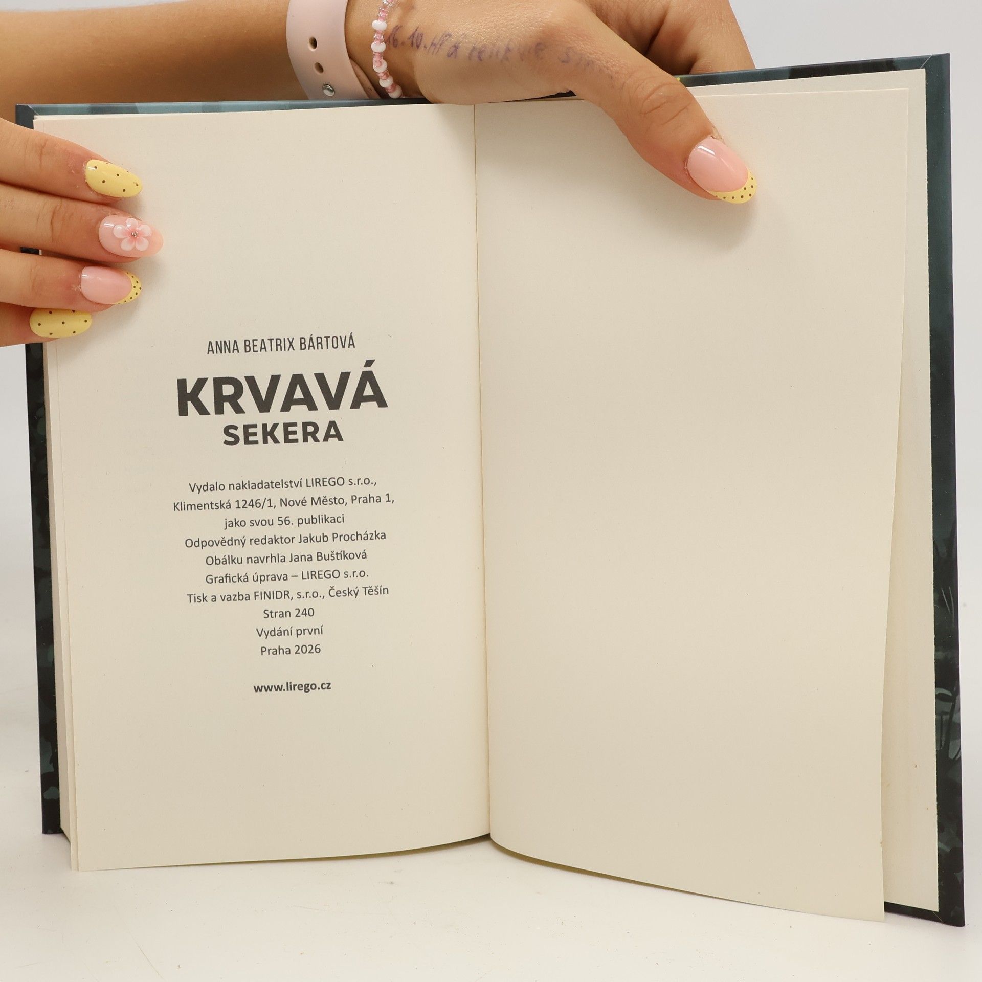 Anna Beatrix Bártová Krvavá sekera