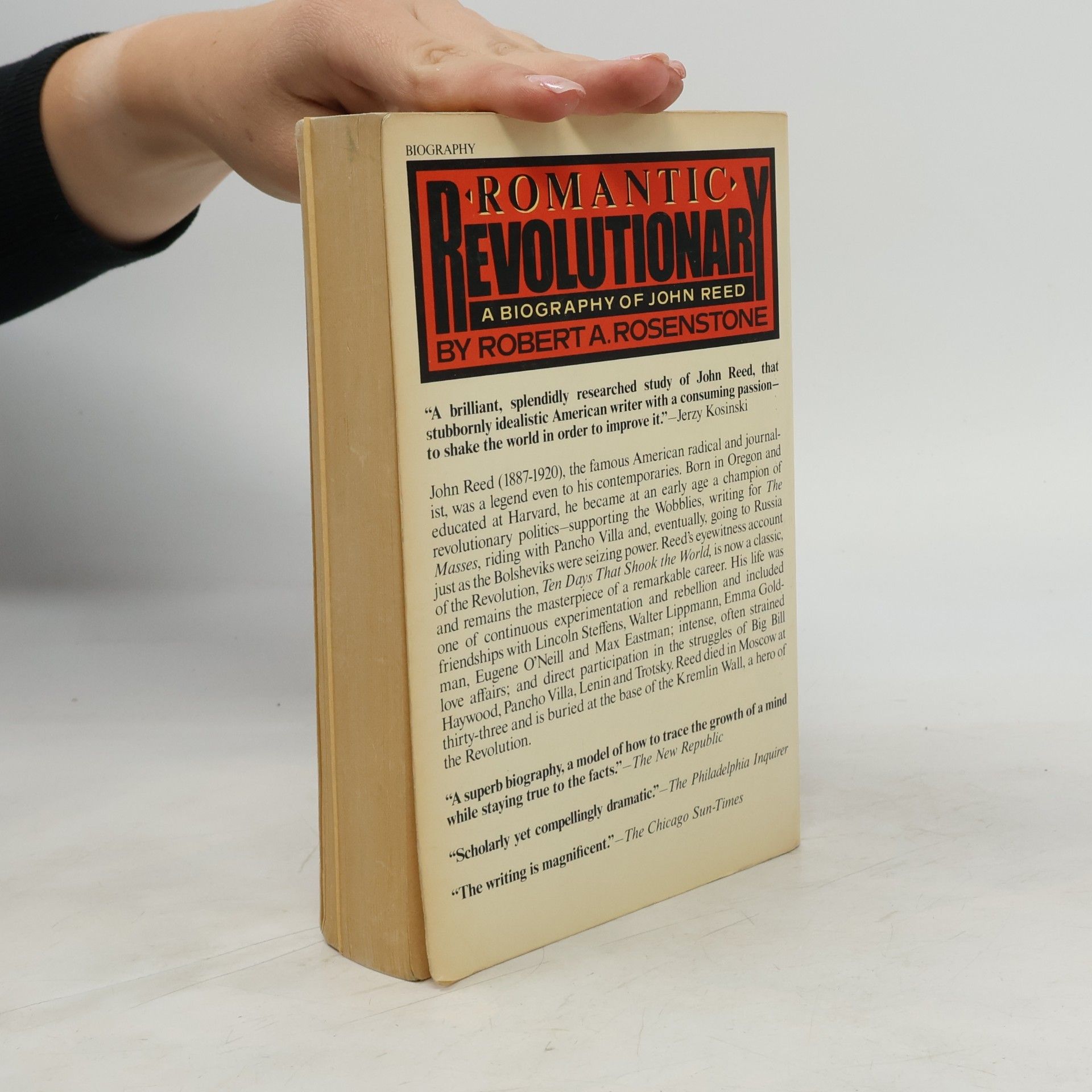 Robert A. Rosenstone Romantic Revolutionary