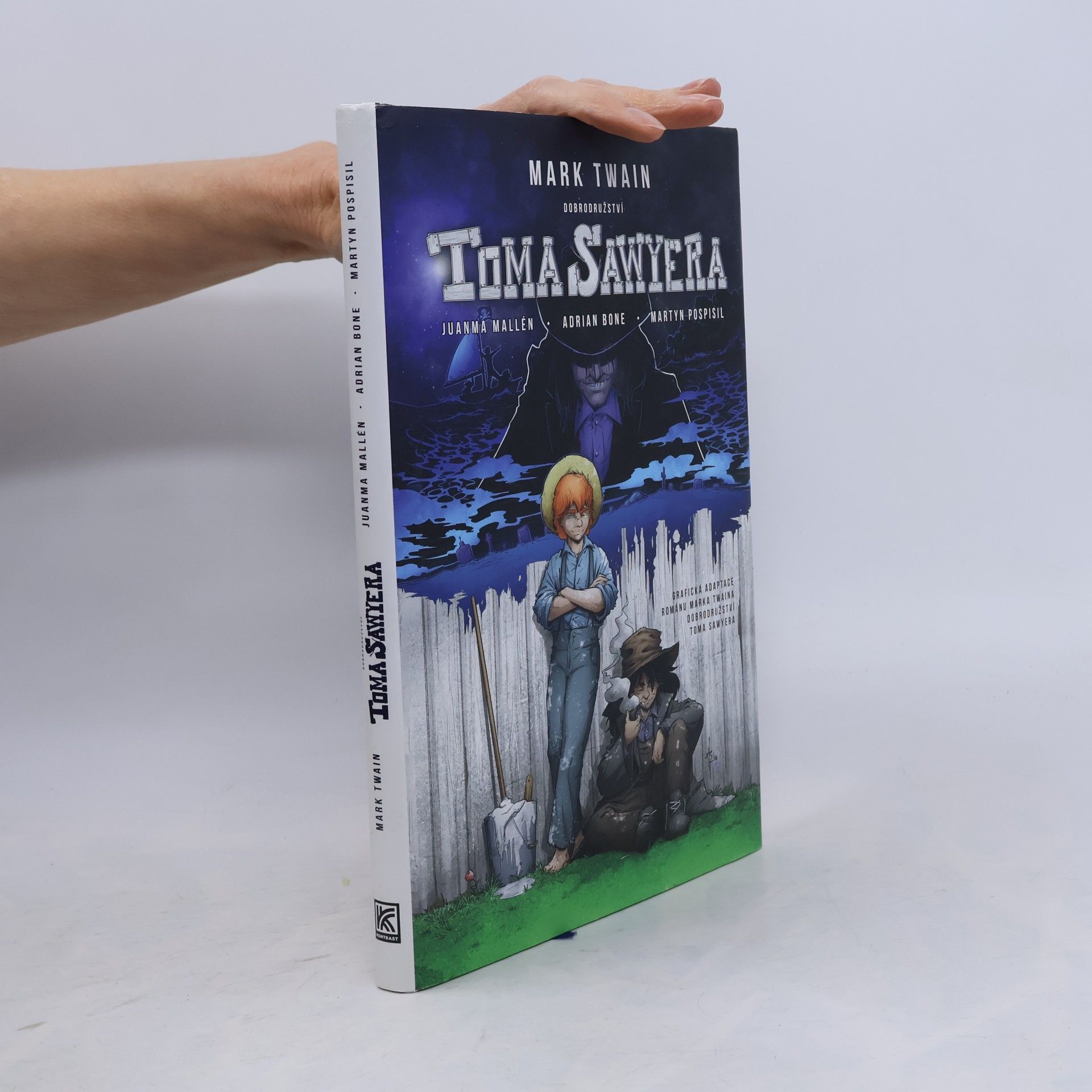 Mark Twain Dobrodružství Toma Sawyera - grafický román