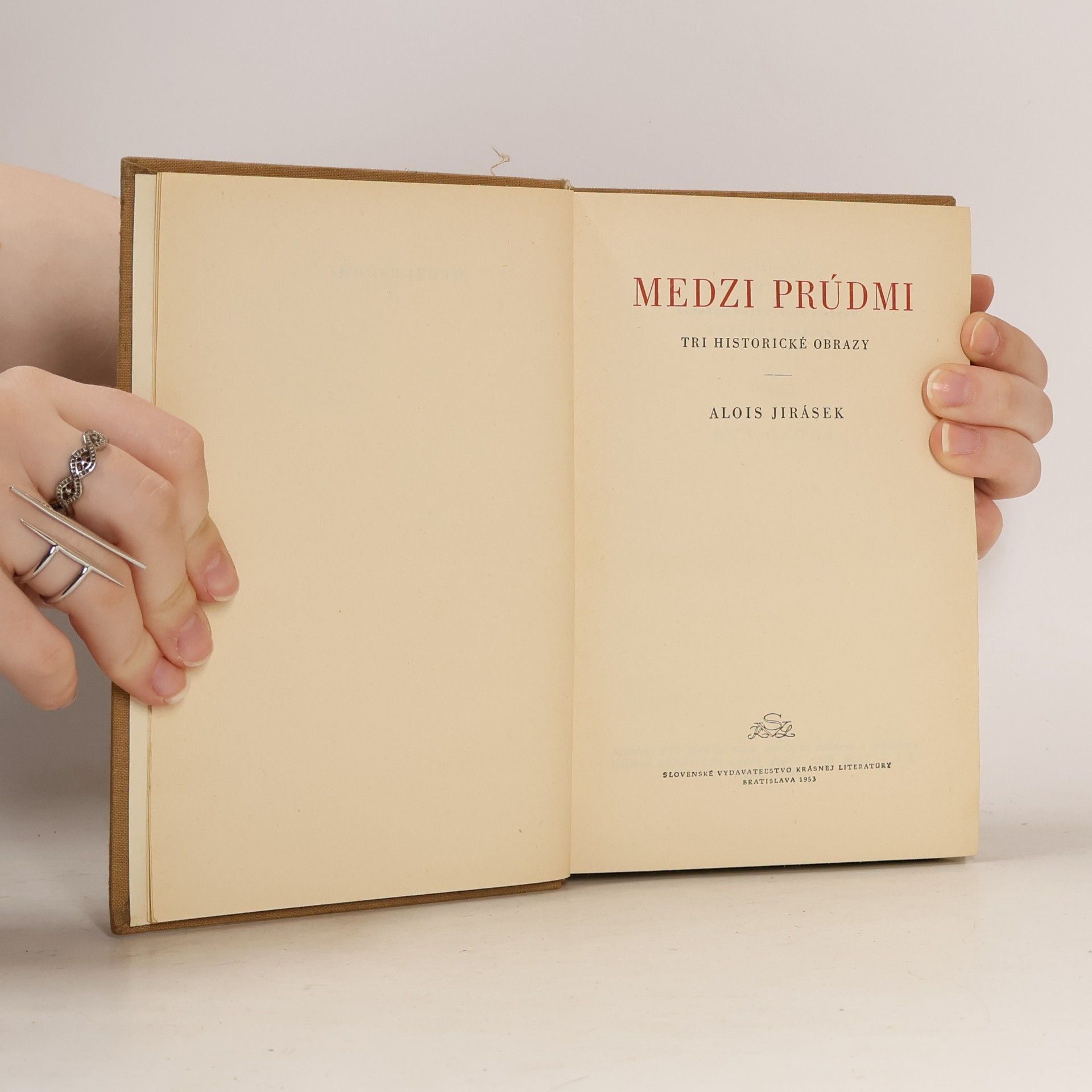 Alois Jirásek Medzi prúdmi I