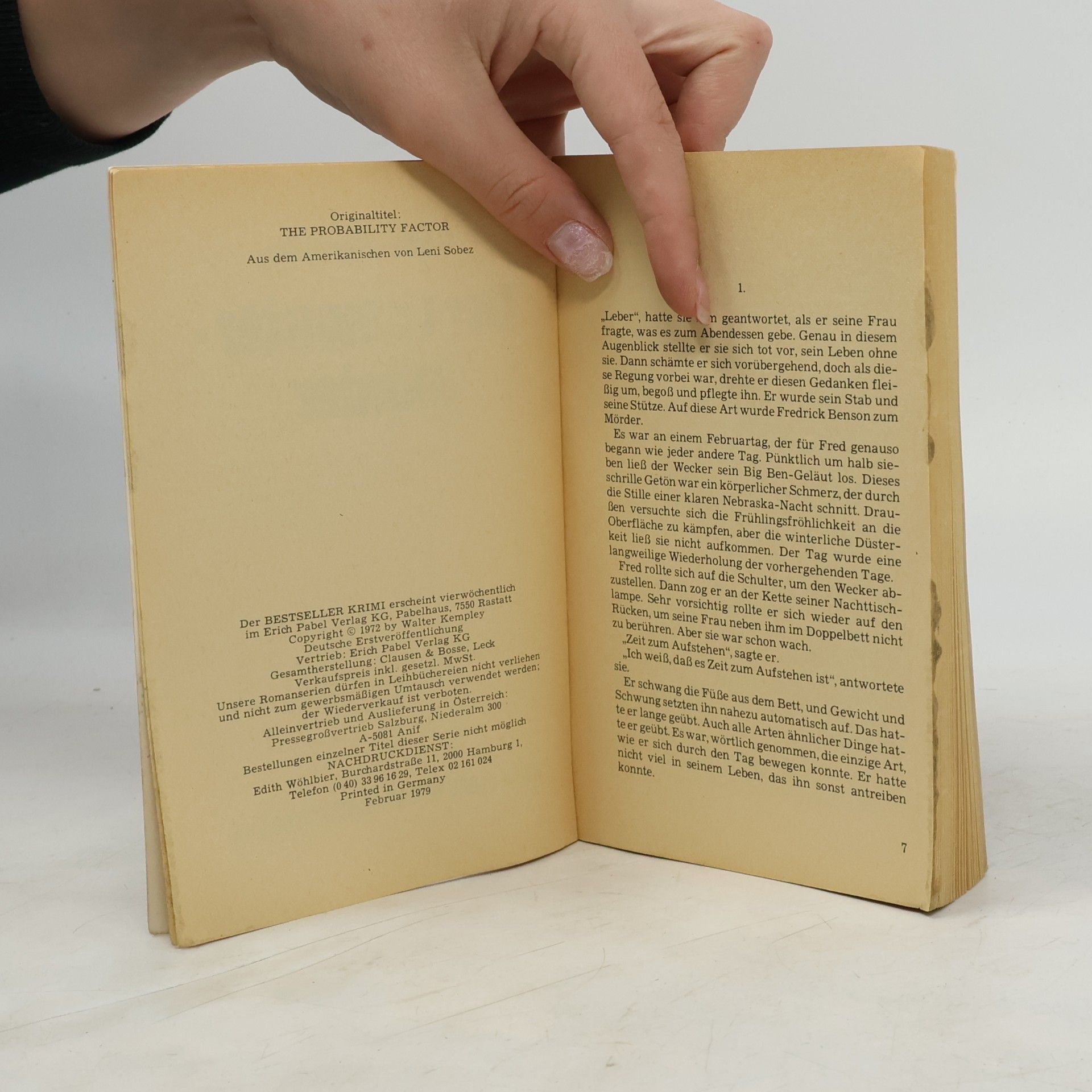 Walter Kempley Der Computer-Mörder