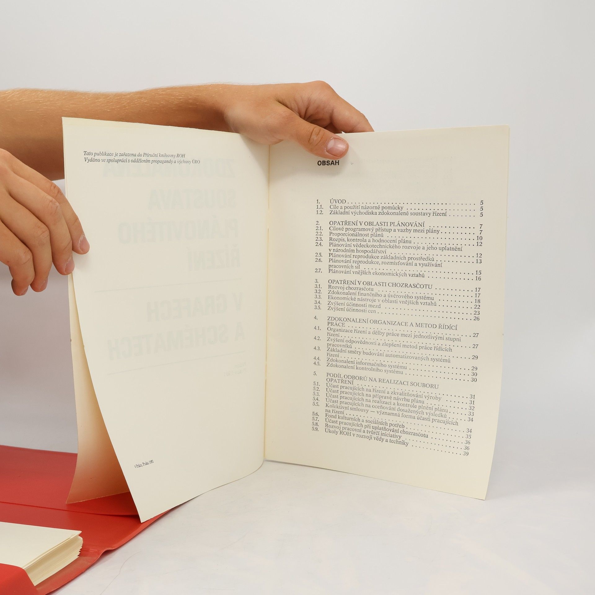 kolektiv Zdokonalená soustava plánovitého řízení v grafech a schématech