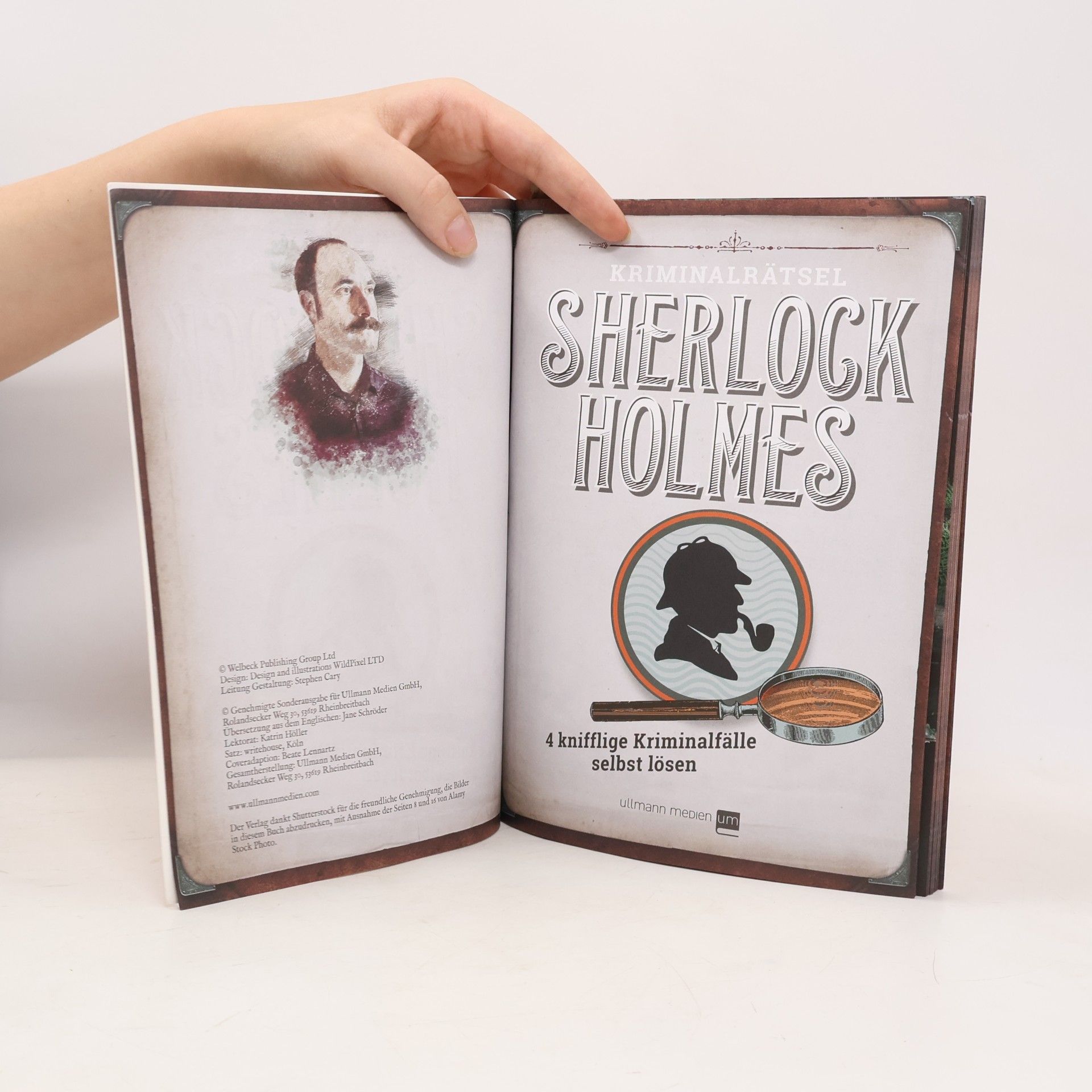 Arthur Conan Doyle Sherlock Holmes. Vier knifflige Kriminalfälle selbst lösen