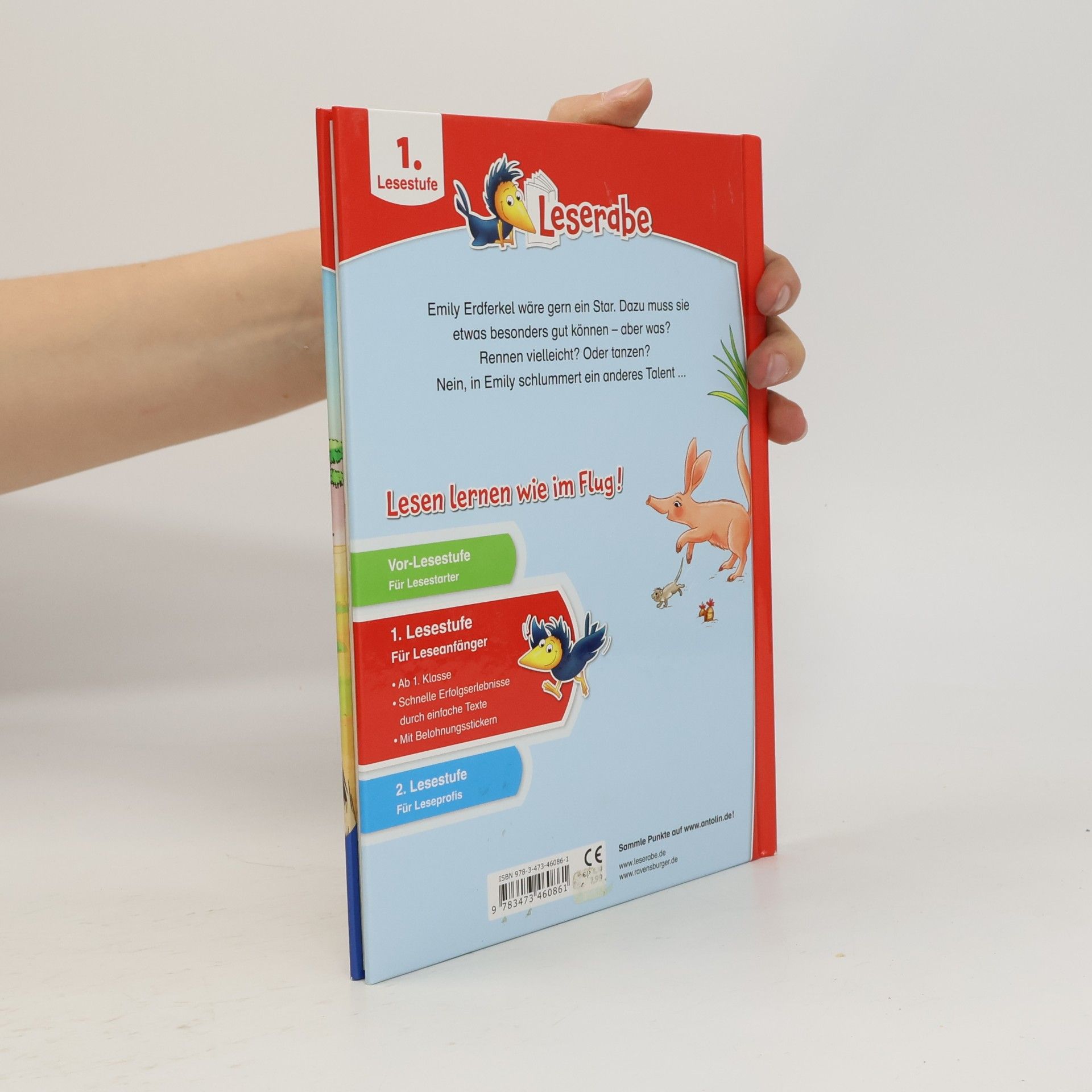 Anja Kiel Ein Erdferkel wird Superstar! - Leserabe ab 1. Klasse - Erstlesebuch für Kinder ab 6 Jahren