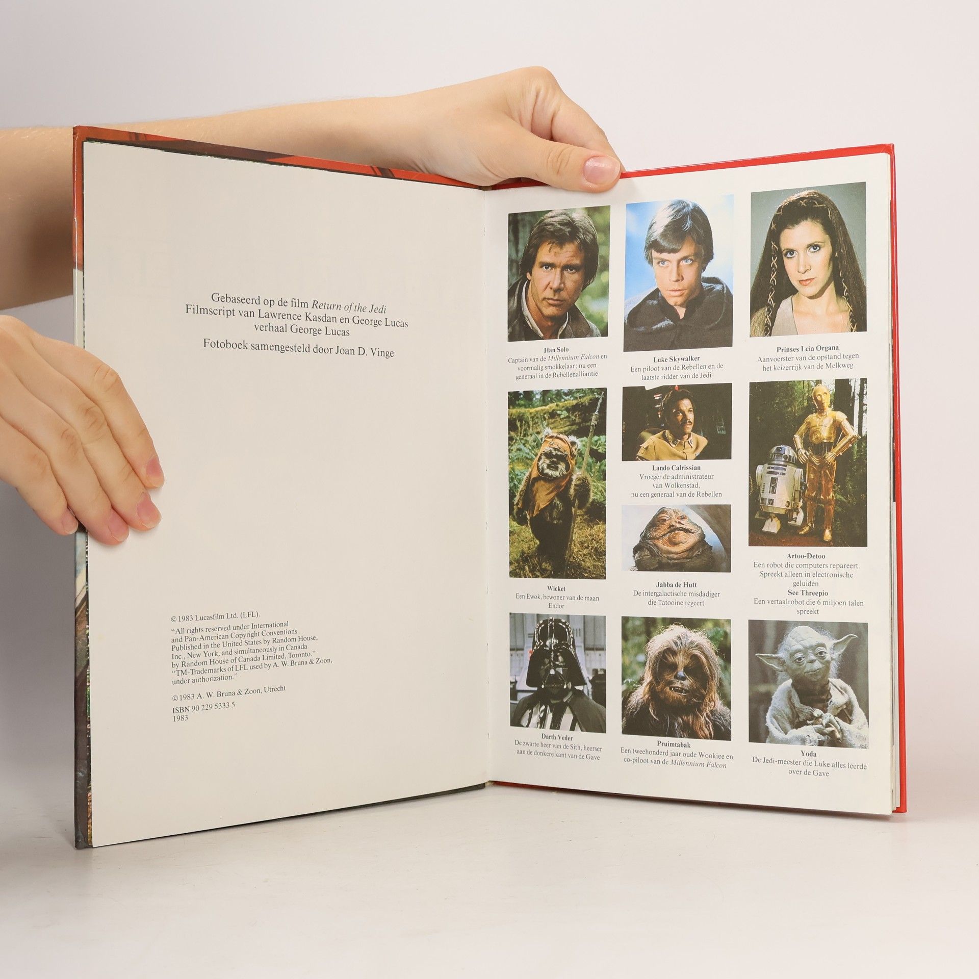 Star Wars. De terugkeer van de Jedi. Het boek van de film