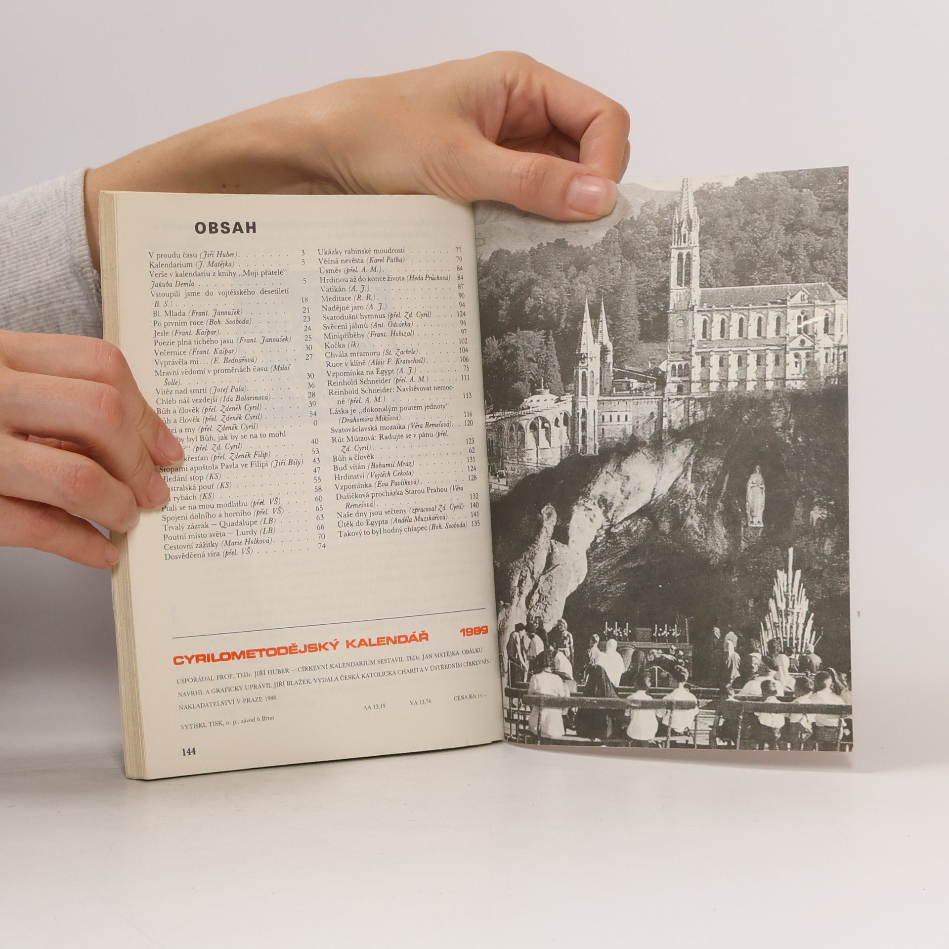 kolektiv Cyrilometodějský kalendář 1989