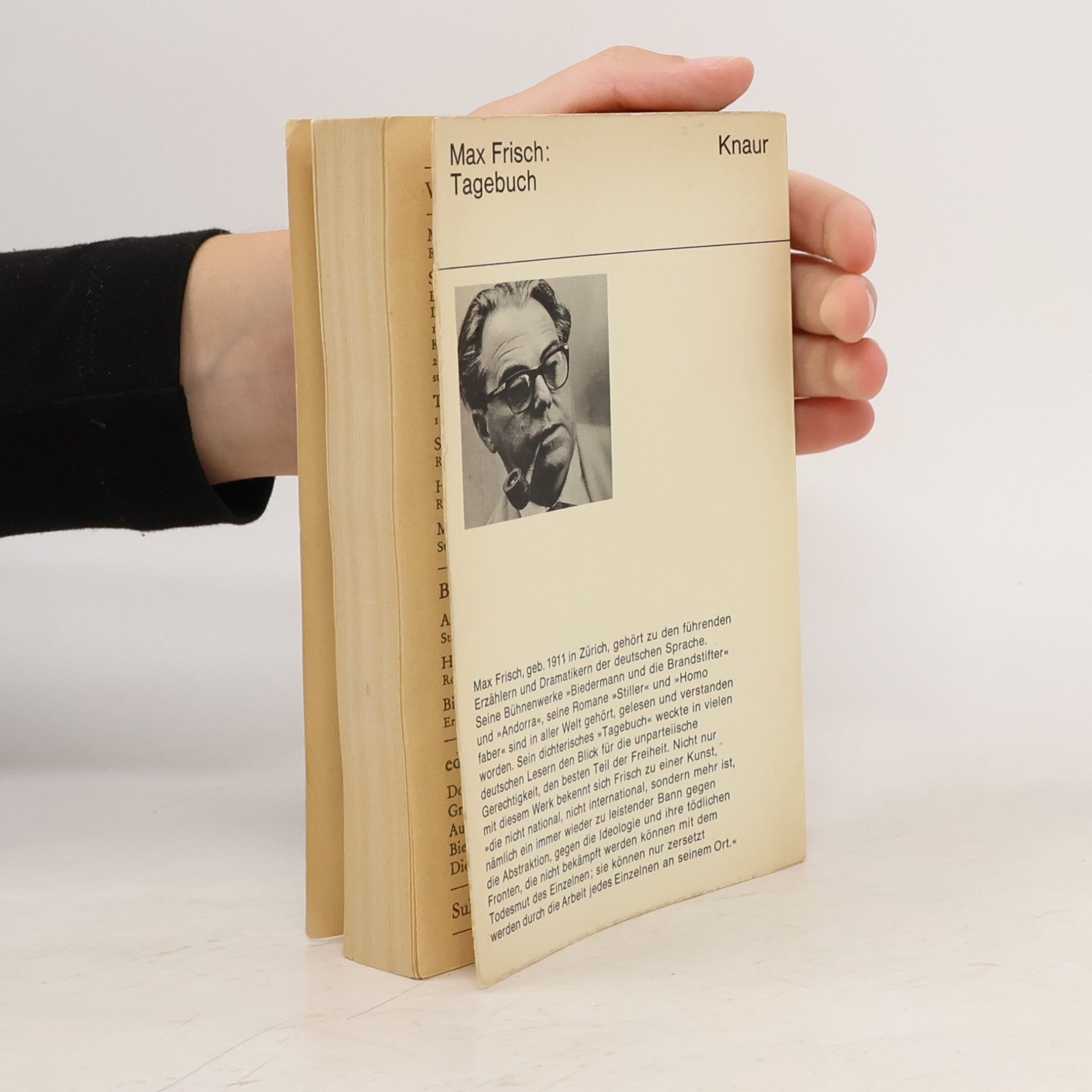 Max Frisch Tagebuch 1946-1949