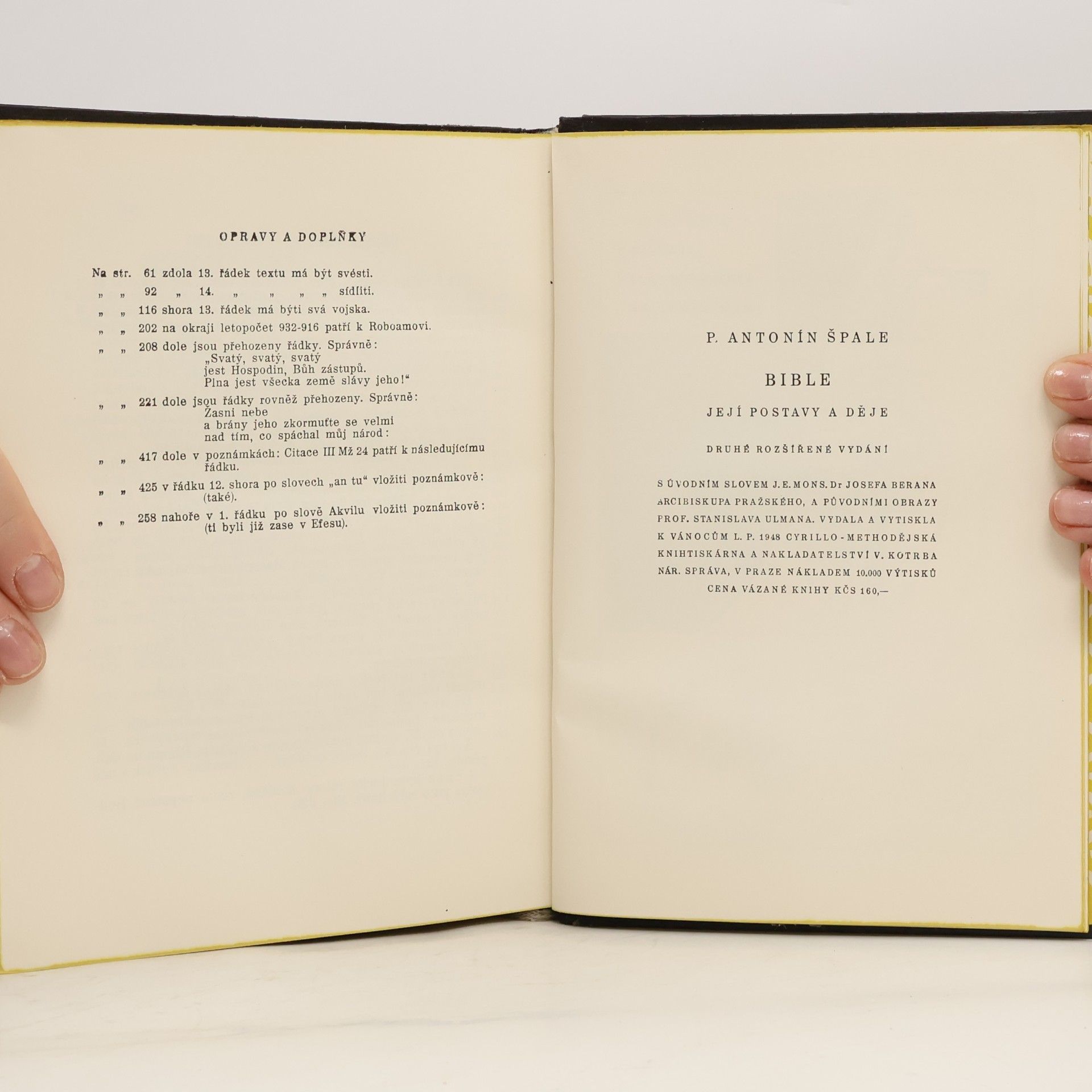 Antonín Špale Bible. Její postavy a děje