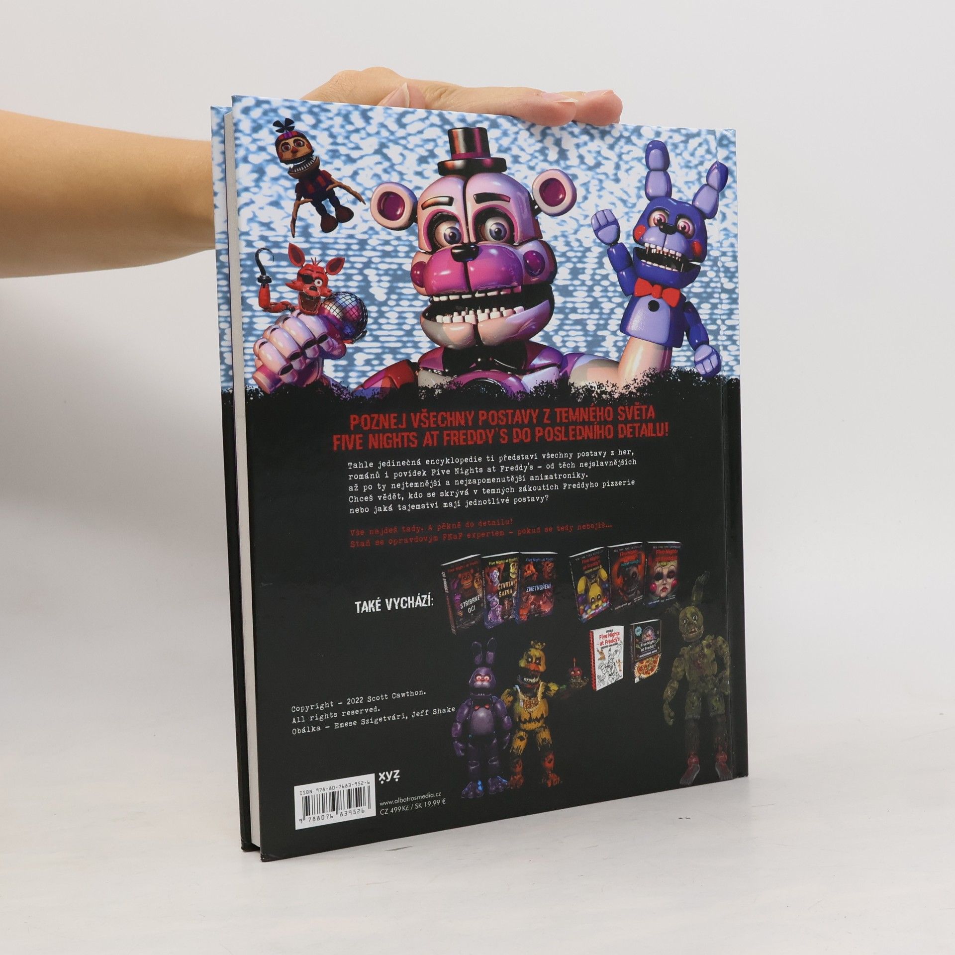 Scott Cawthon Five Nights at Freddy's: Oficiální encyklopedie postav
