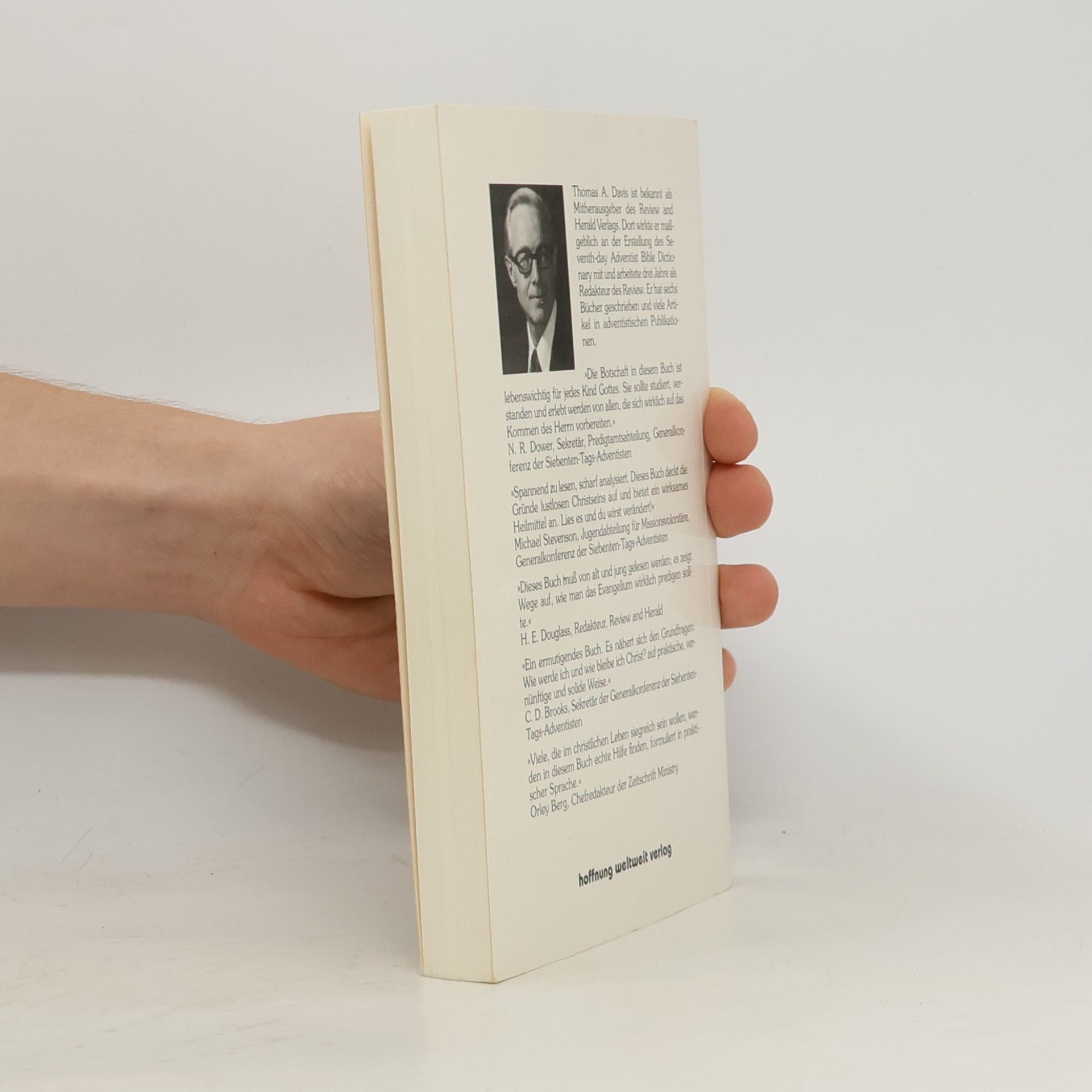 Thomas A. Davis Als Christ siegreich leben