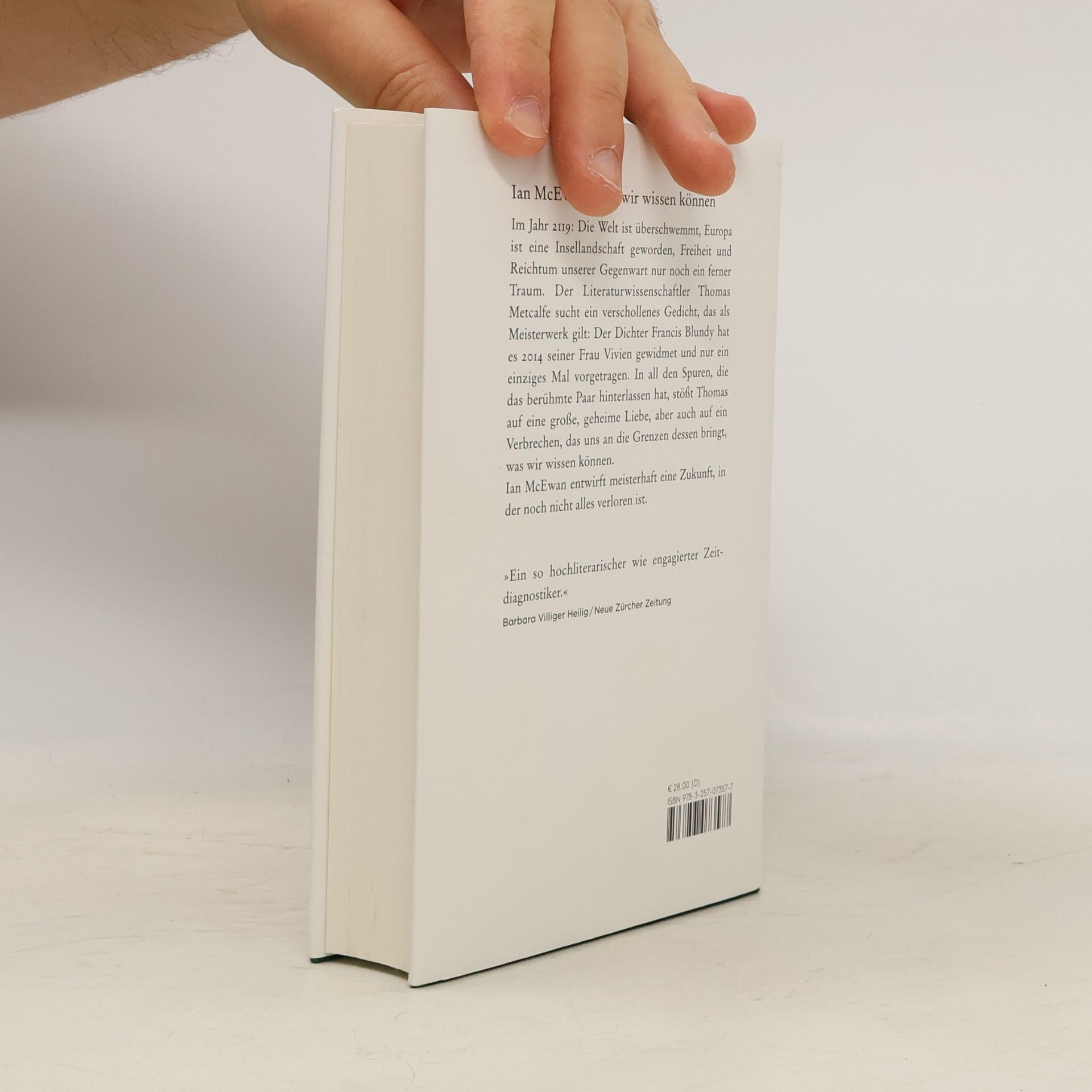 Ian McEwan Was wir wissen können