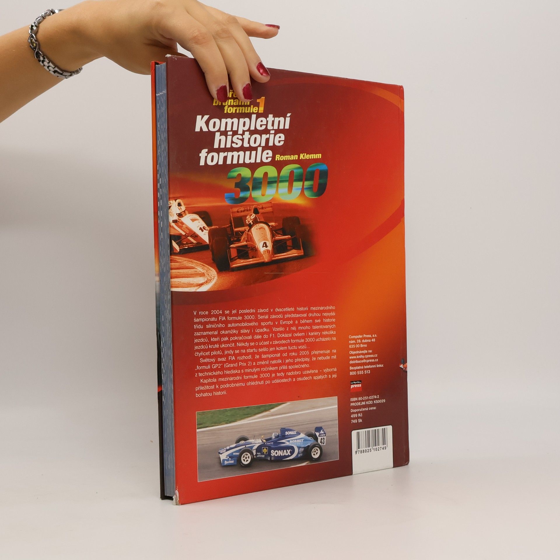 Roman Klemm Před branami formule 1 : kompletní historie formule 3000
