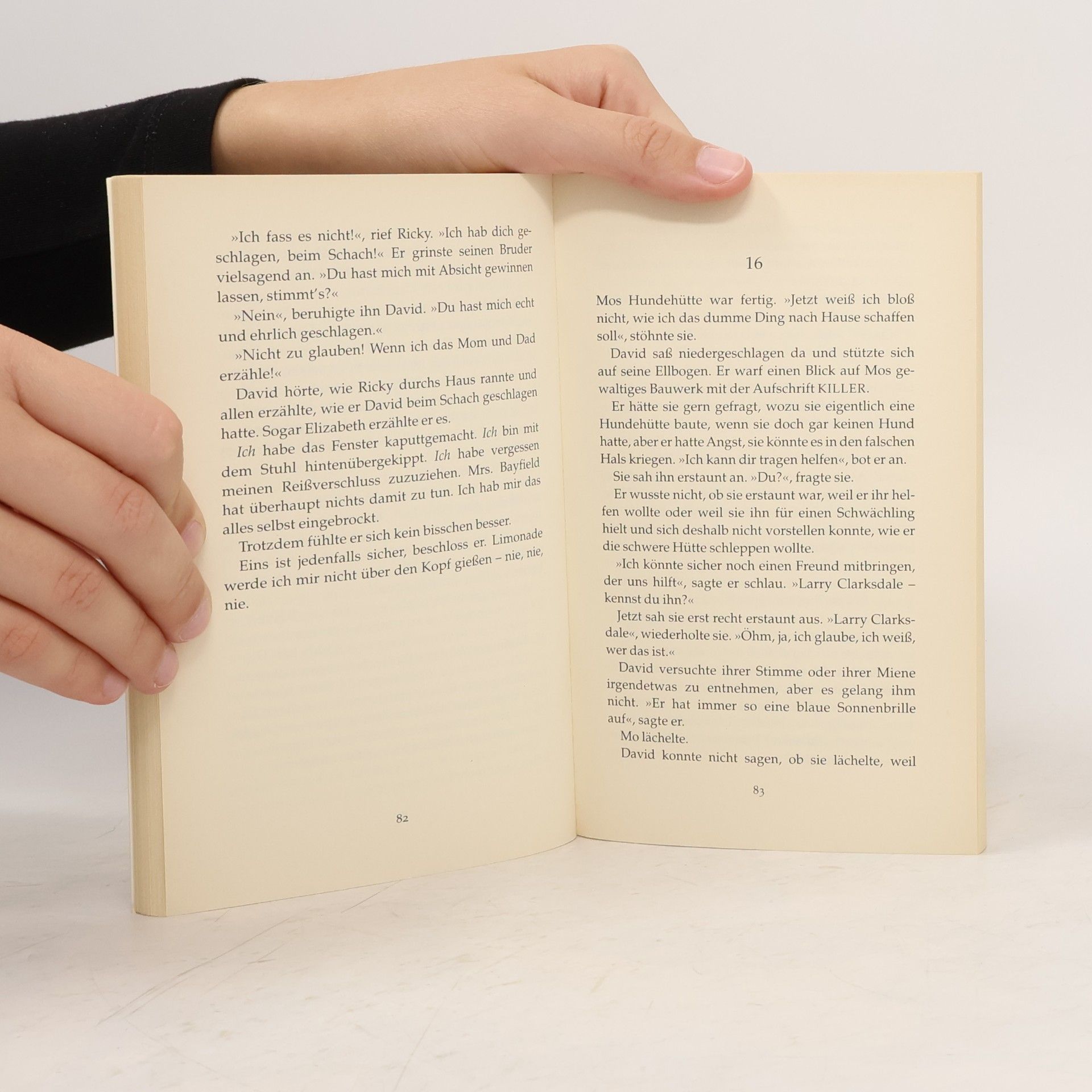 Louis Sachar Der Fluch des David Ballinger