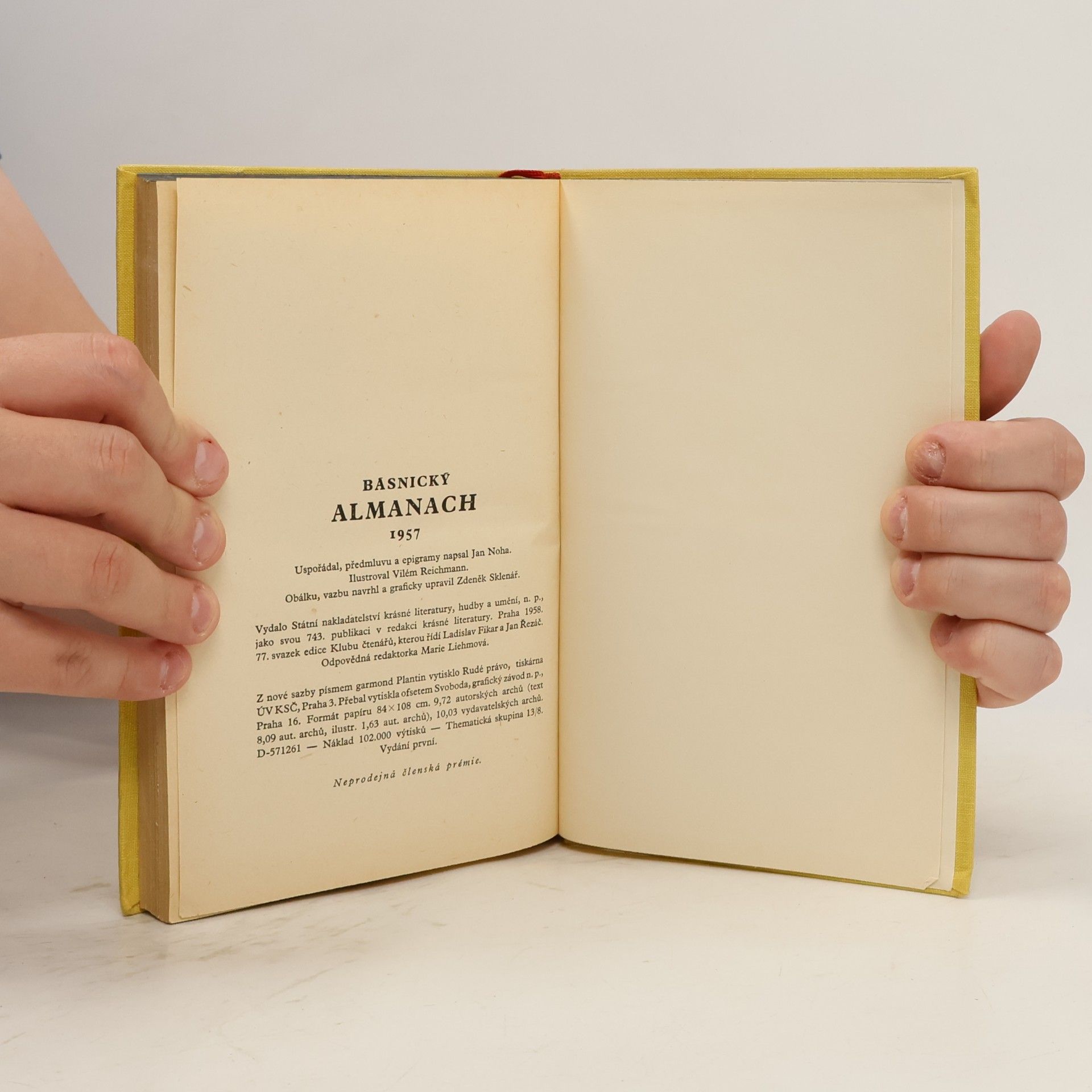 kolektiv Básnický almanach 1957