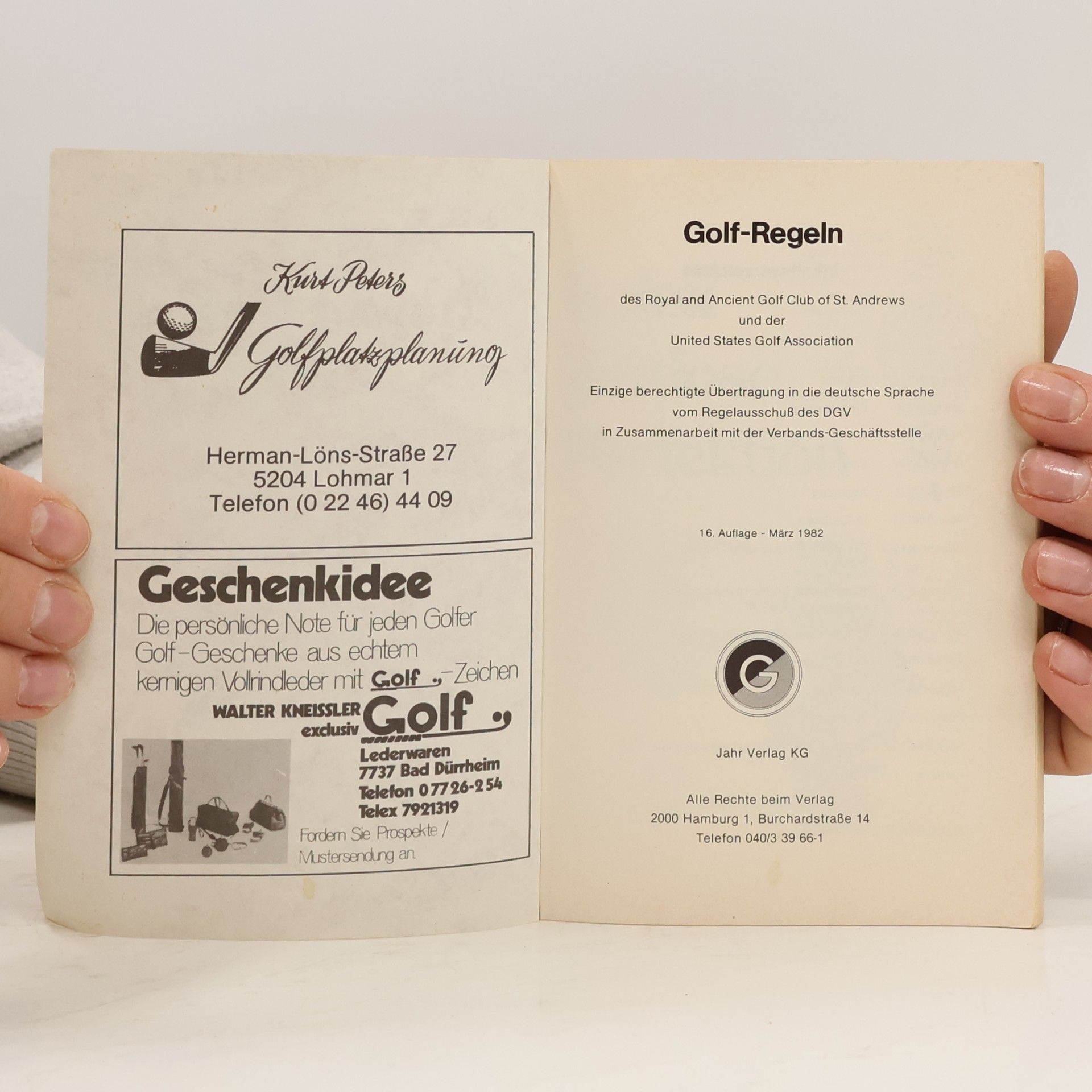 kolektiv Golf-Regeln