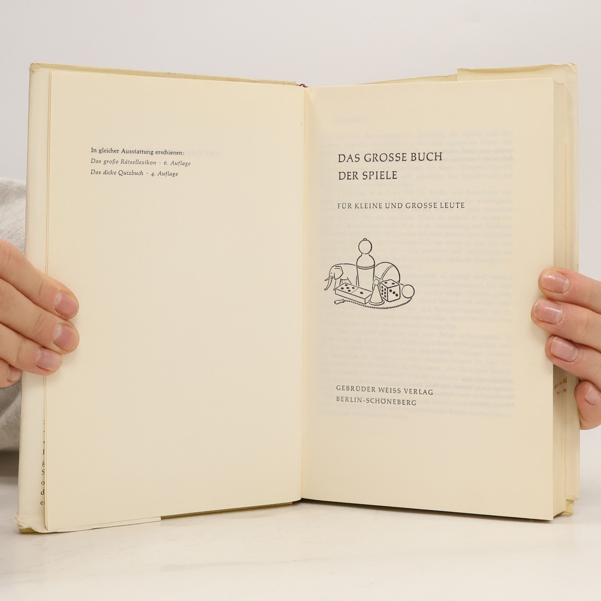 Autorenkollektiv Das grosse Buch der Spiele