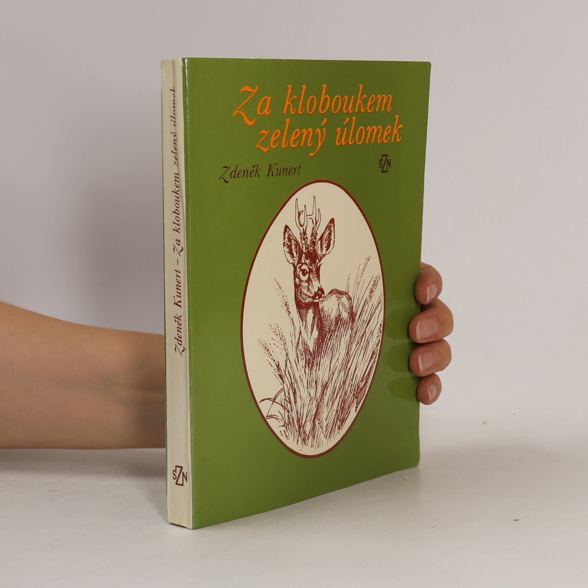 Zdeněk Kunert Za kloboukem zelený úlomek