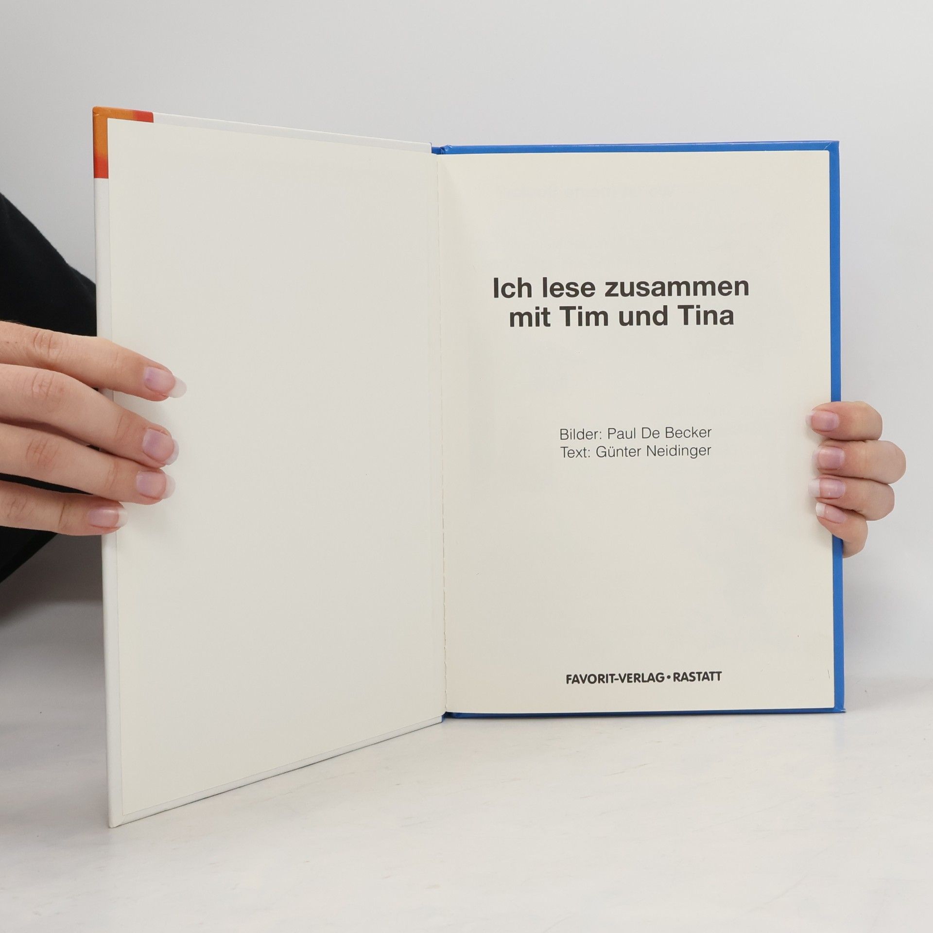Ich lese zusammen mit Tim und Tina