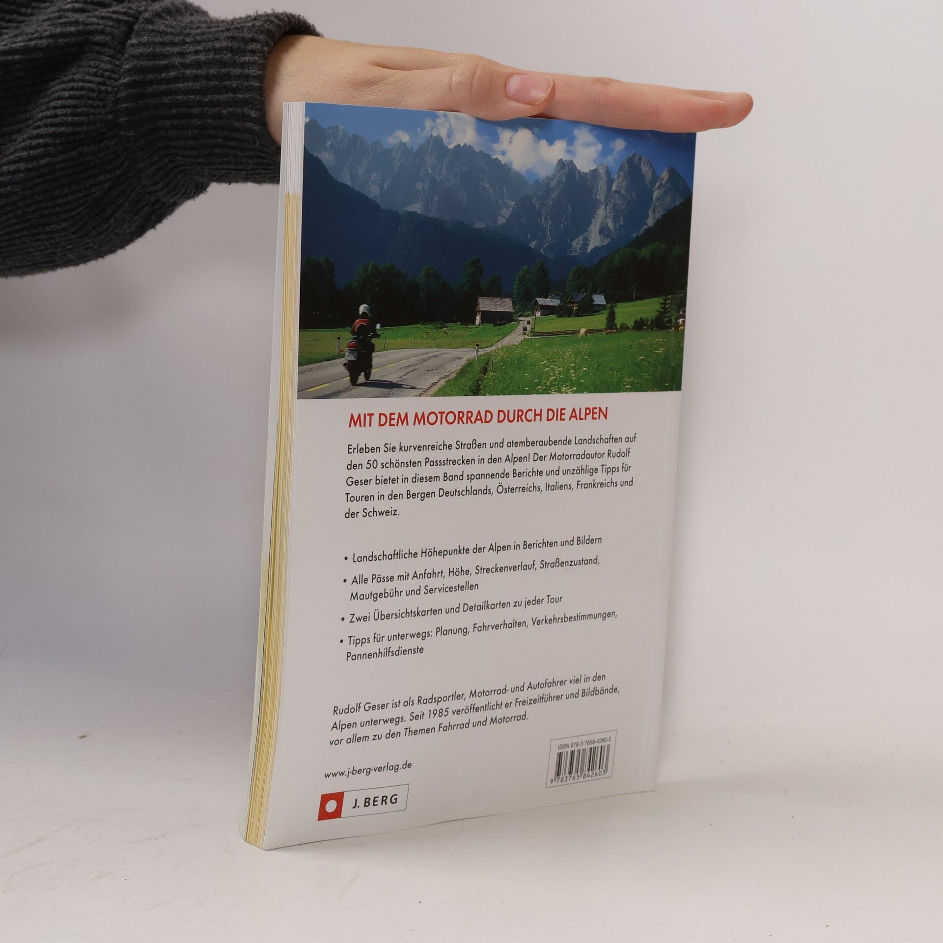 Rudolf Geser Die schönsten Alpenpässe