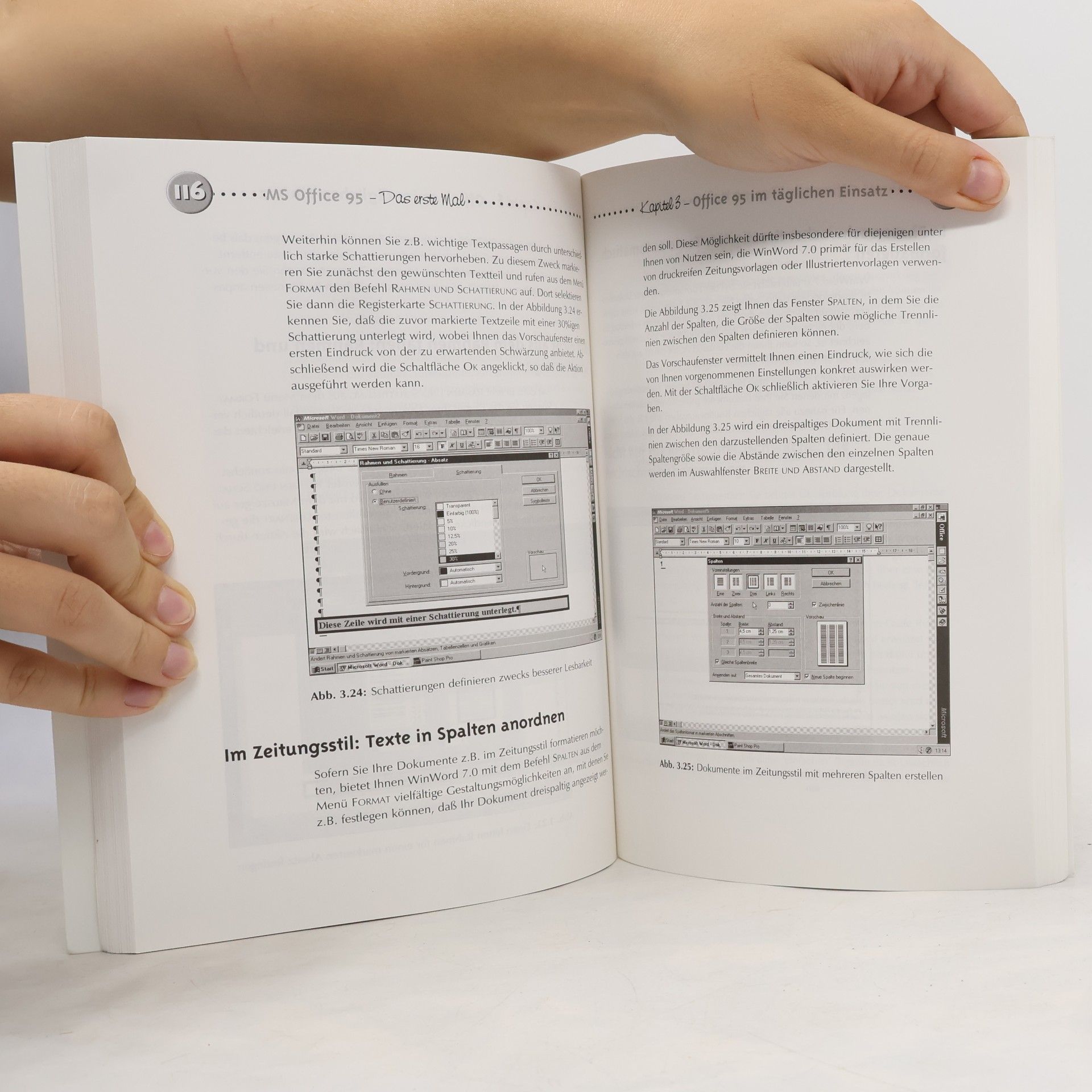 kolektiv Office für Windows 95 – Das erste Mal